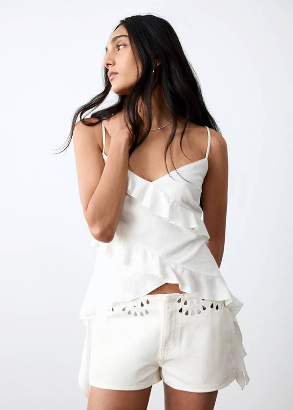 Mirror mini shorts — Off White