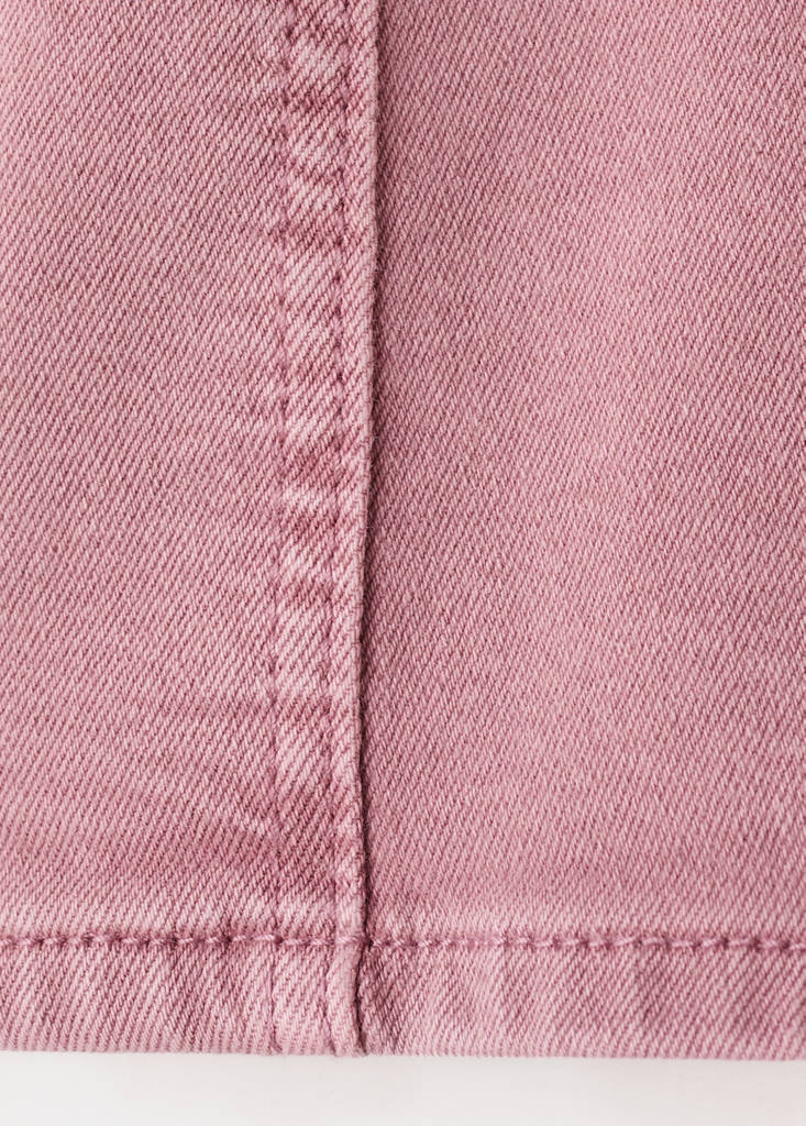 Mini shorts with stitching detail — Pink