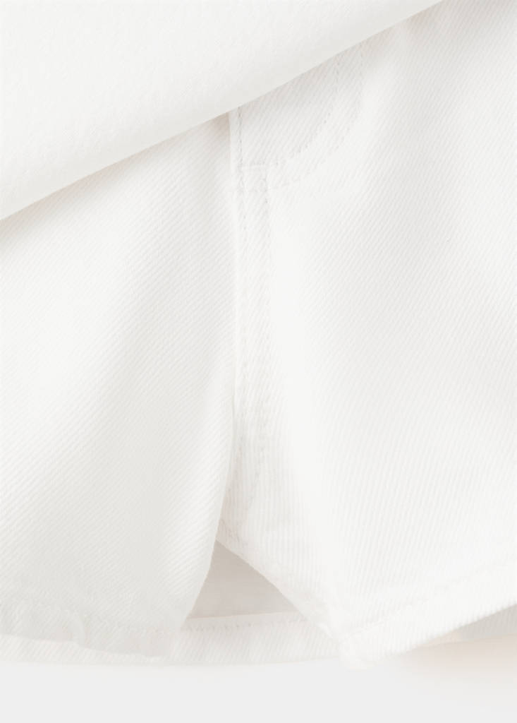 Shorts with removable scarf detail — Off White