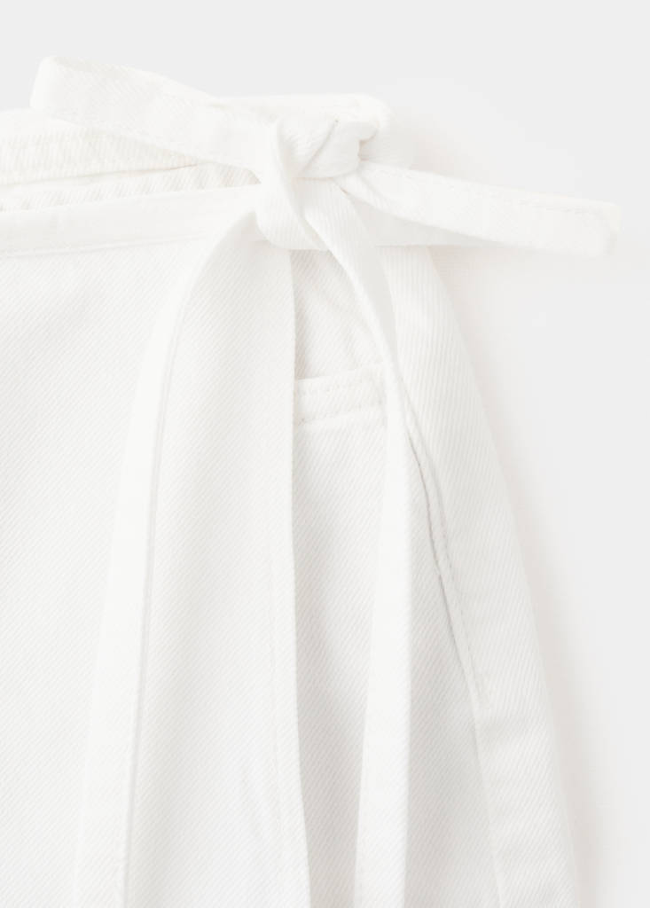 Shorts with removable scarf detail — Off White