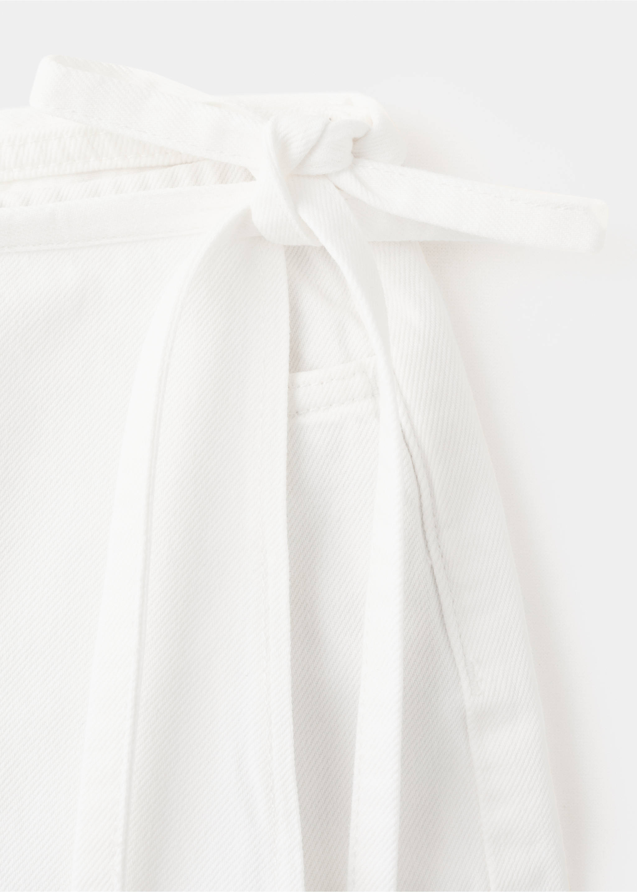 Shorts detall mocador extraïble - Detall de l'article 0, Blanc trencat. Ref: 27005968-00.