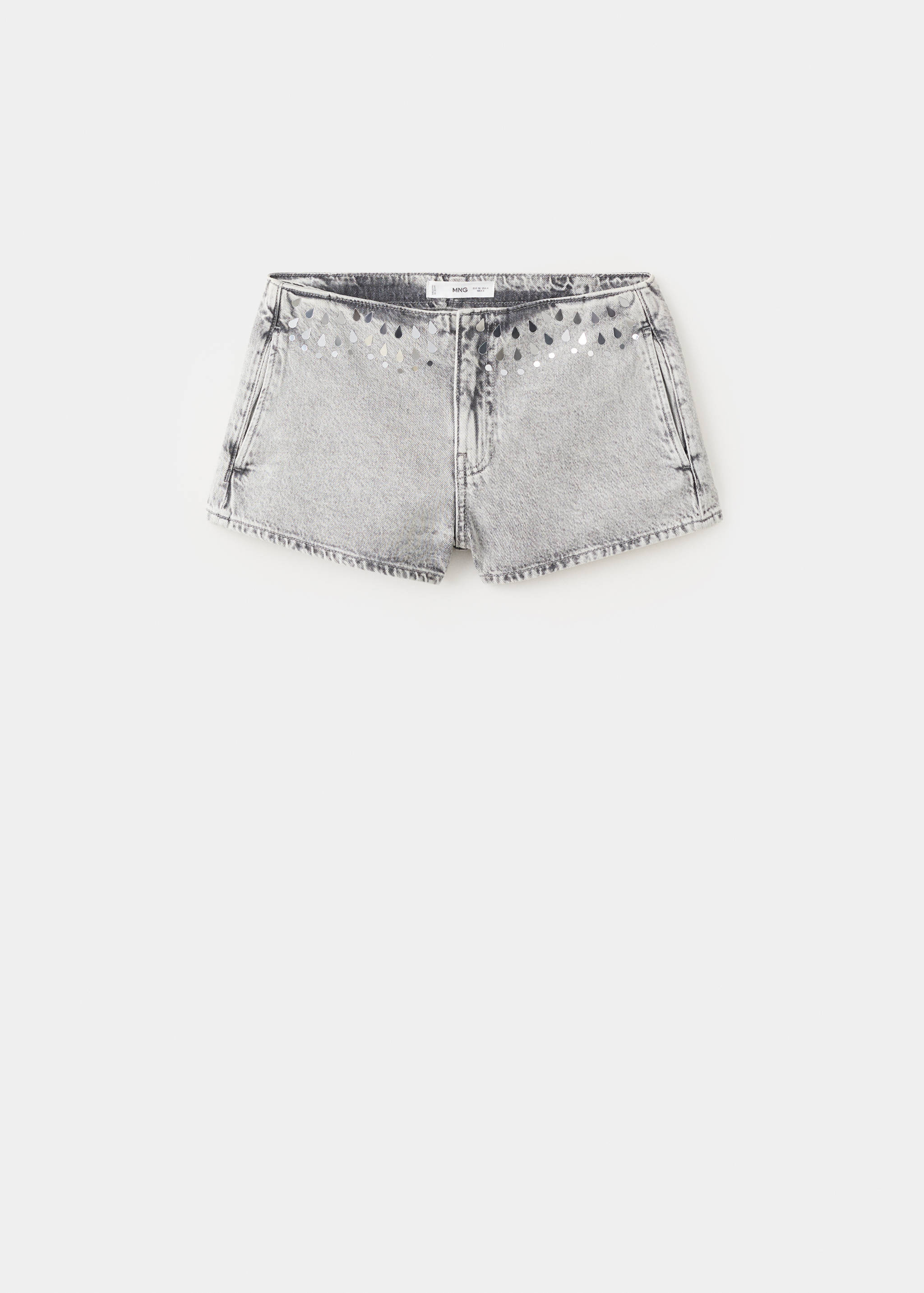 Mirror mini shorts - Article without model