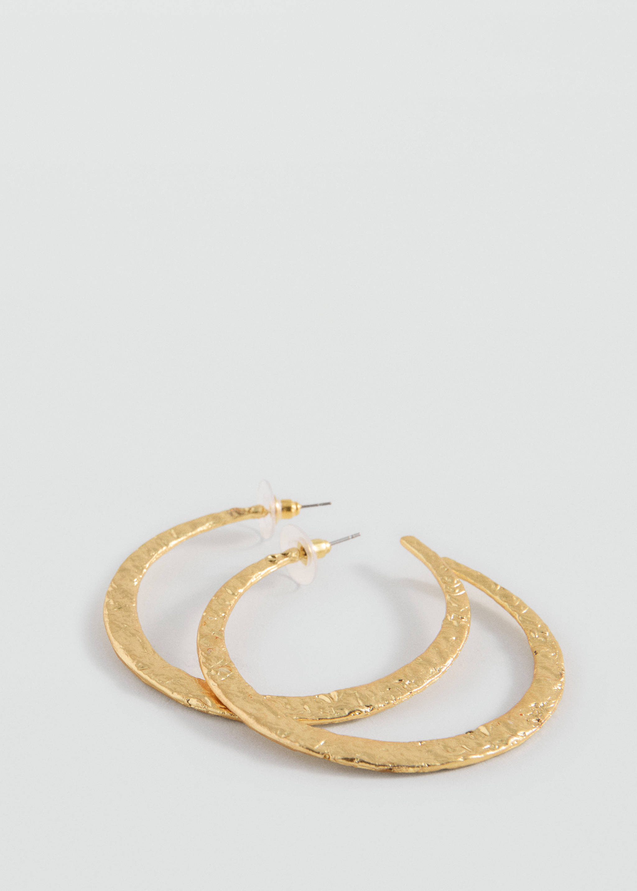Pendientes aros relieve - Plano medio