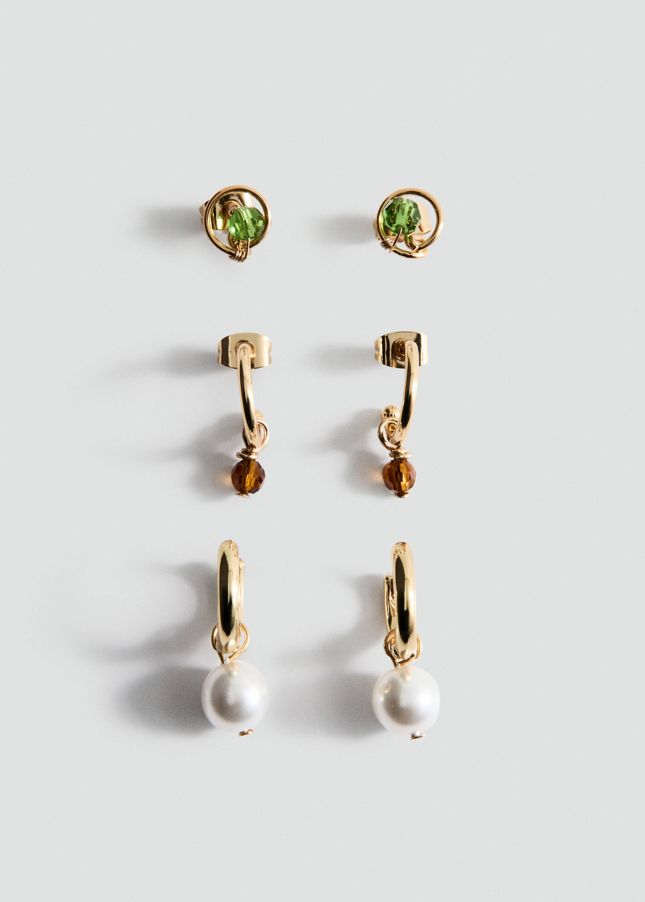 Combined earring set - Article without model