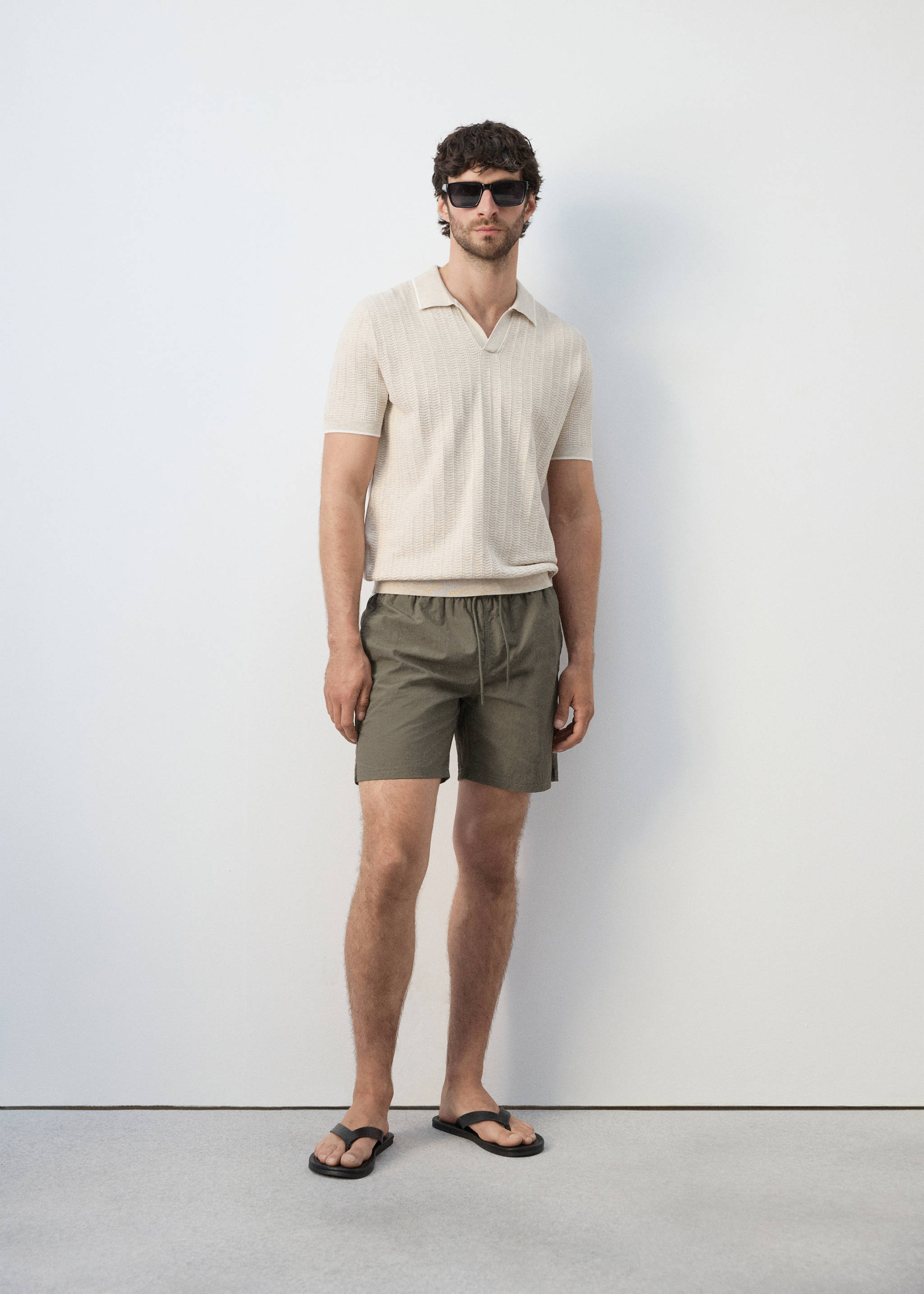 Плавательные шорты базовой модели со шнурком - Деталь изделия 4