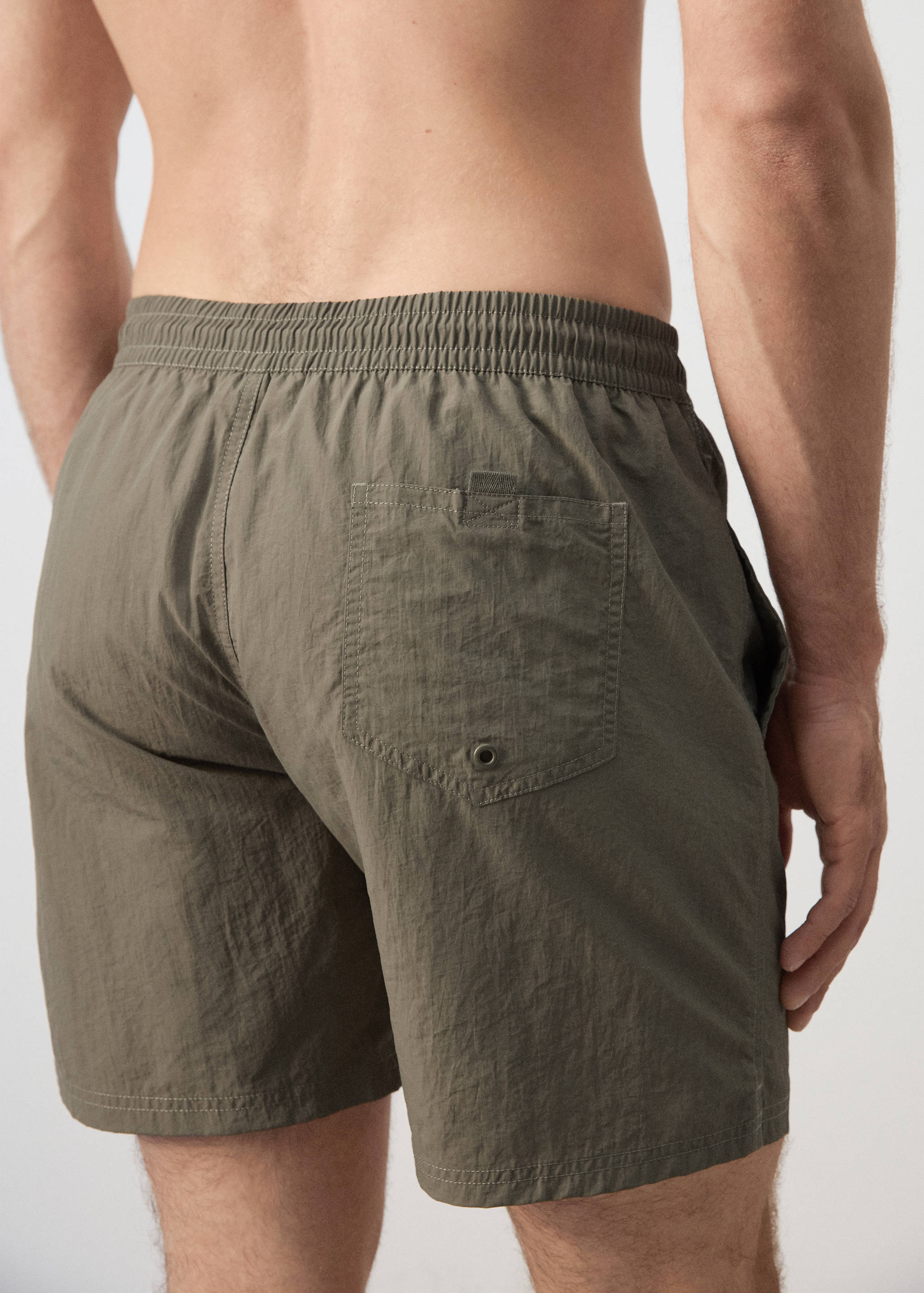 Плавательные шорты базовой модели со шнурком - Деталь изделия 6