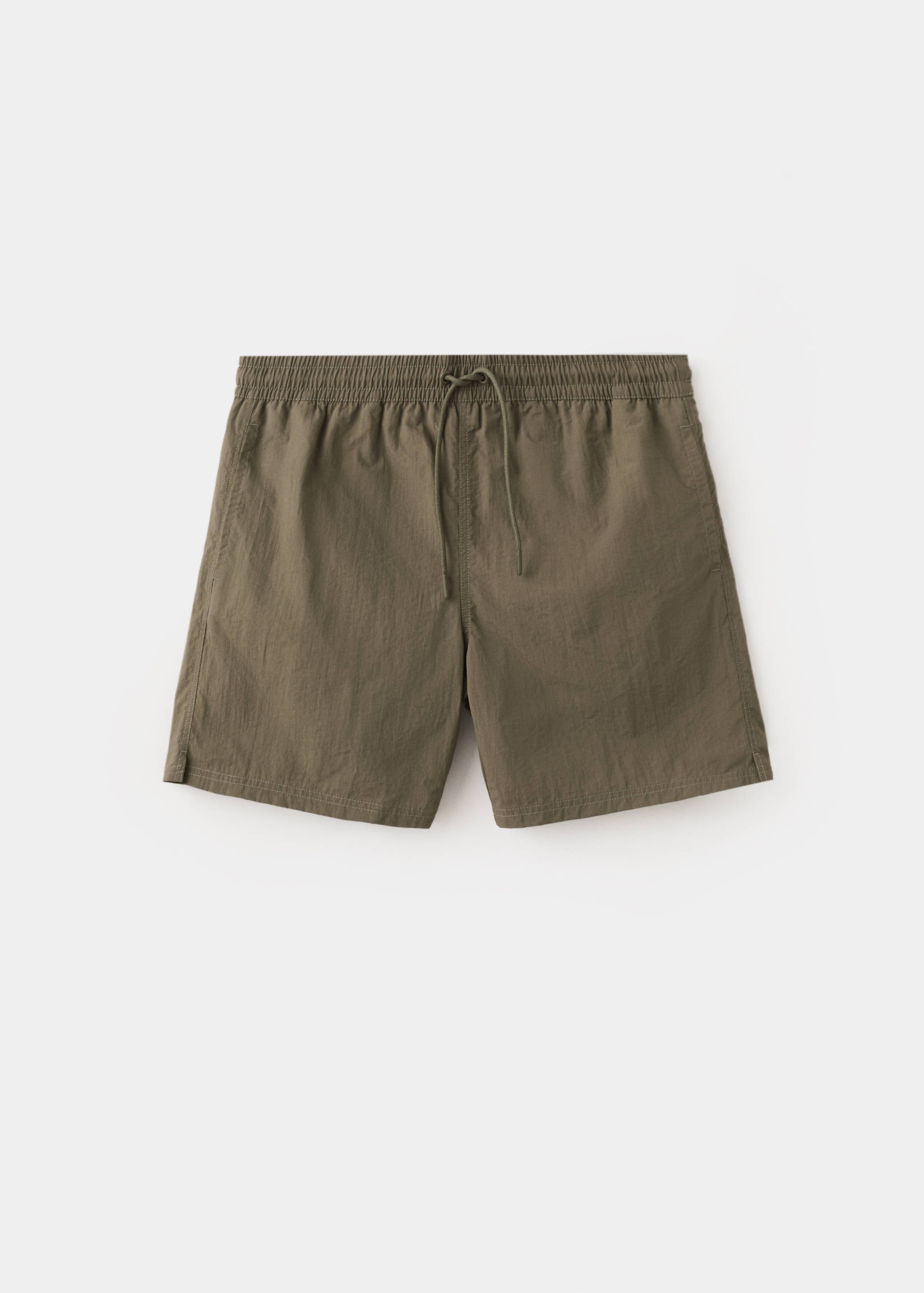 Плавательные шорты базовой модели со шнурком - Изделие без модели