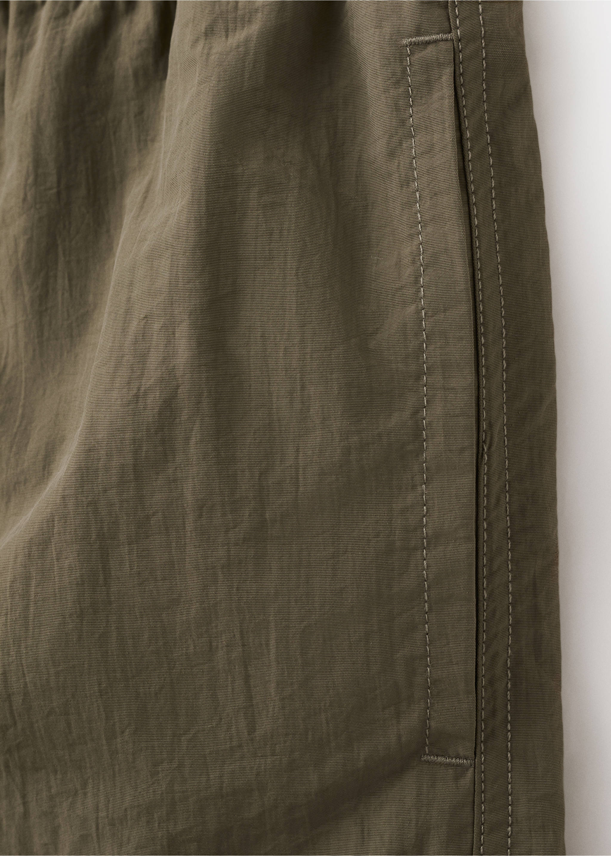 Плавательные шорты базовой модели со шнурком - Деталь изделия 0, Хаки. Ref: 27006007-00.