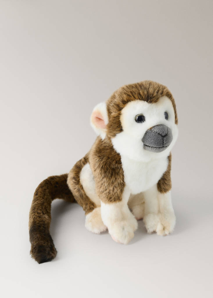 Monkey plush - WWF — Brown