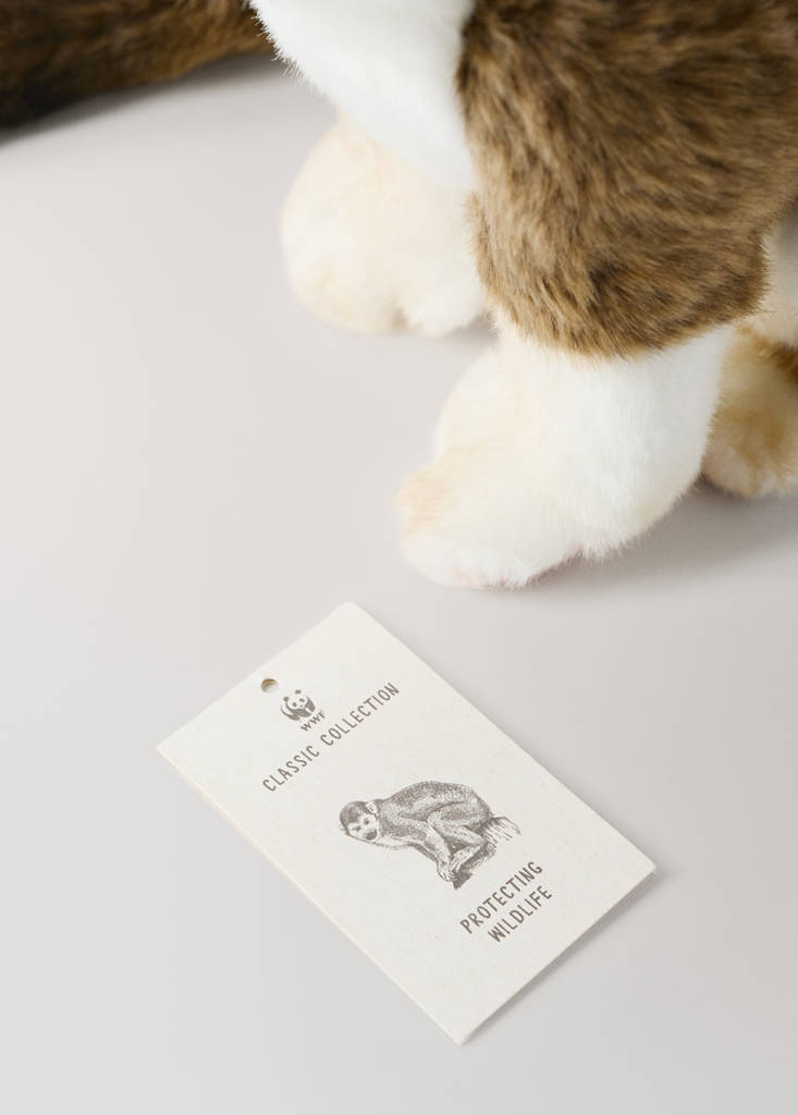 Monkey plush - WWF — Brown