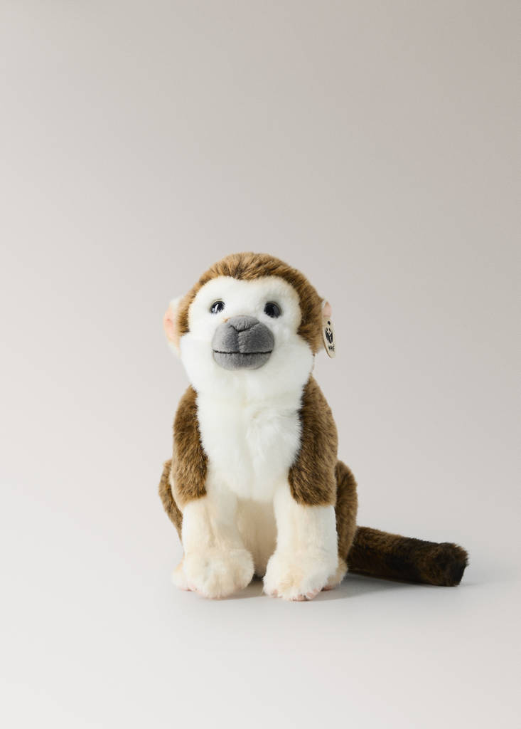 Monkey plush - WWF — Brown