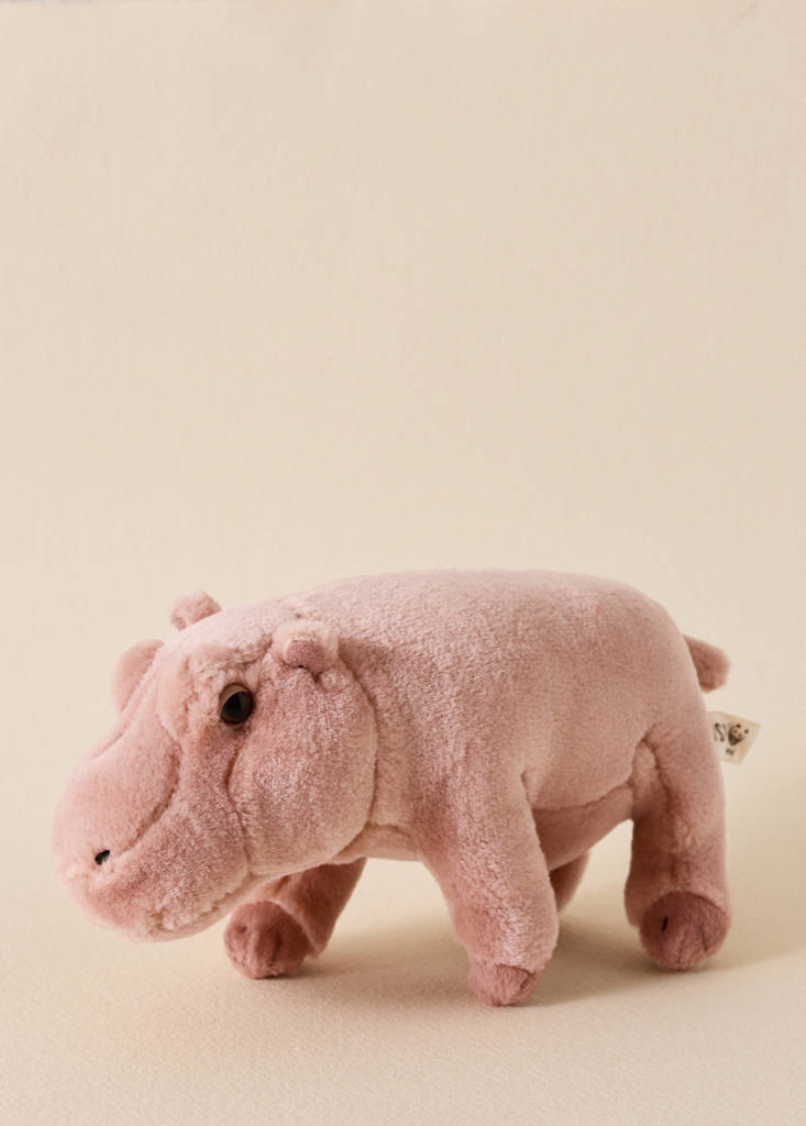 Hippo Plush Toy - WWF — Pastel Pink