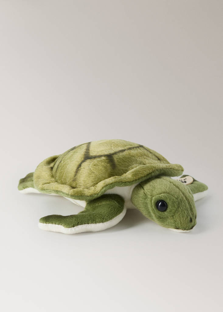 Plush tortoise — Pastel Green