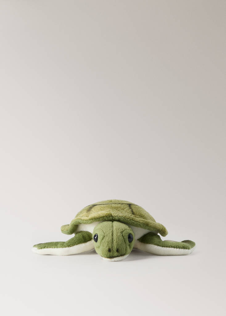 Plush tortoise — Pastel Green