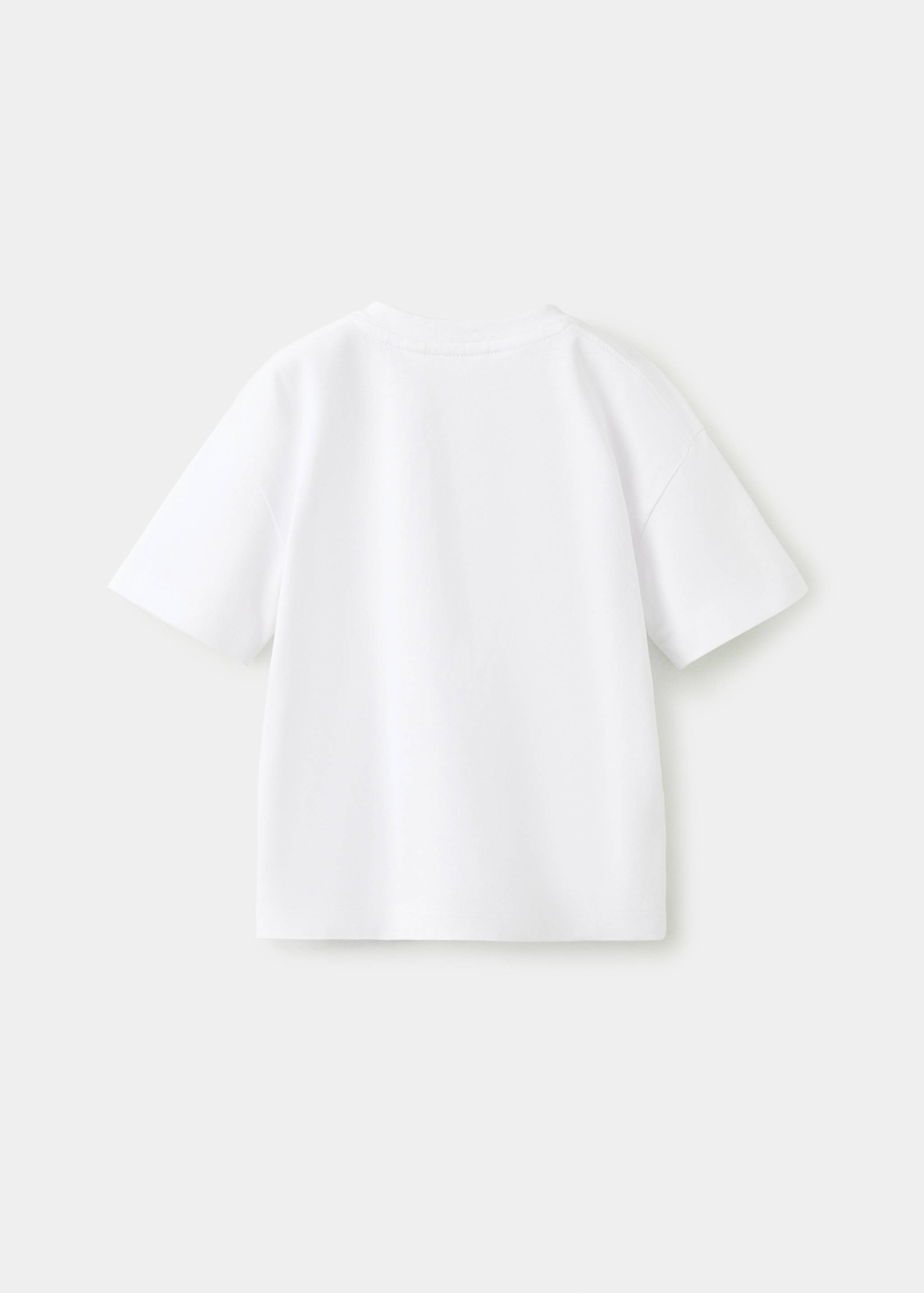 Camiseta algodón botones - Reverso del artículo