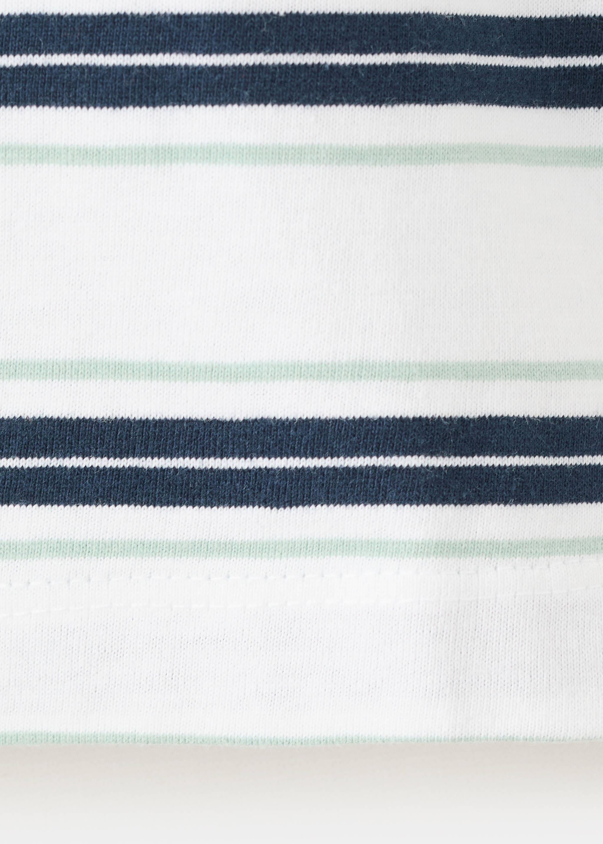 Dvoubarevné pruhované tričko - Detail zboží 0