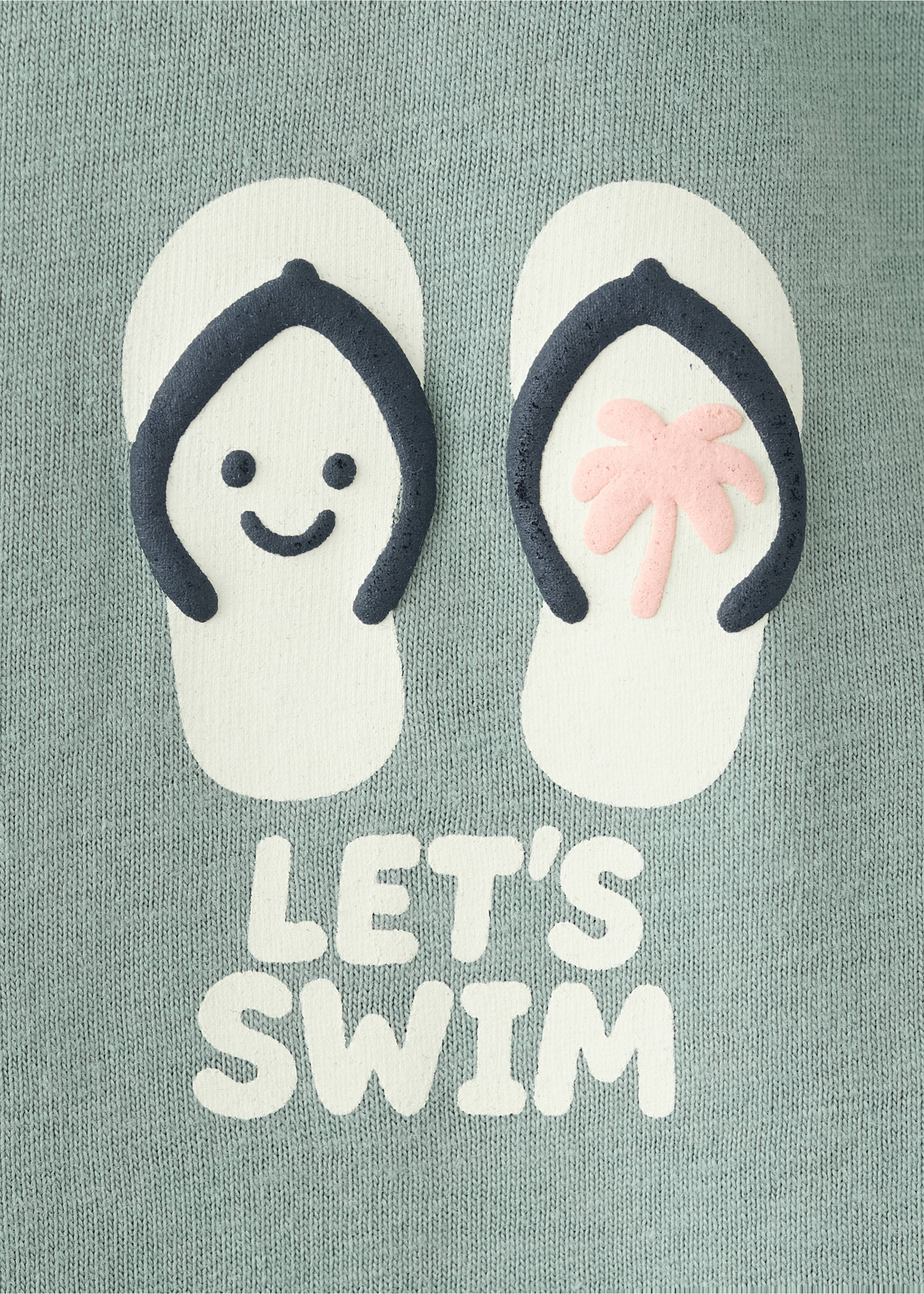 Camiseta algodón estampada - Detalle del artículo 8, Verde bosque. Ref: 27006355-00.