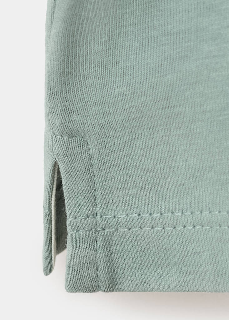 Printed cotton-blend t-shirt — Forest Green