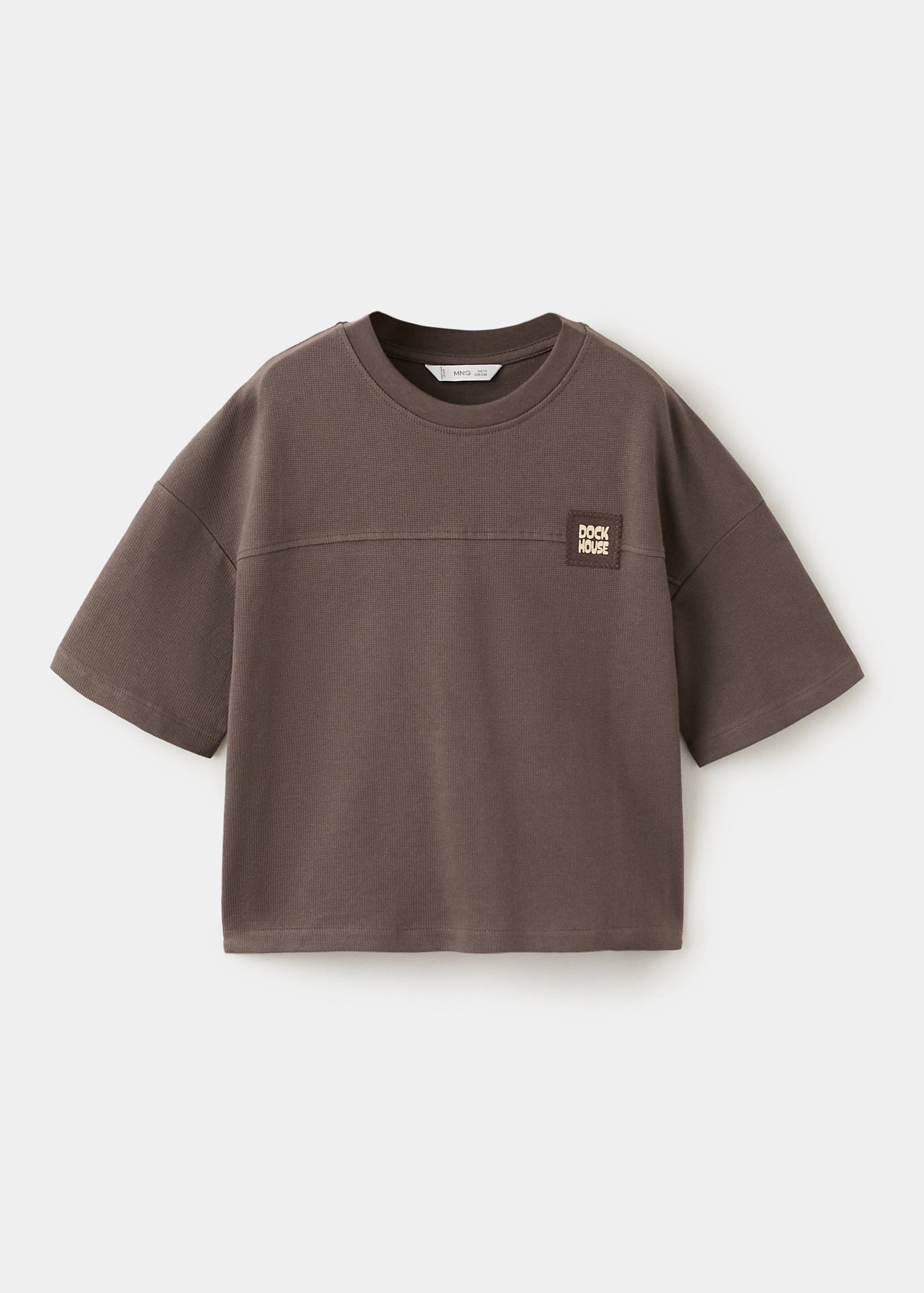 Short-sleeved cotton t-shirt - Article without model