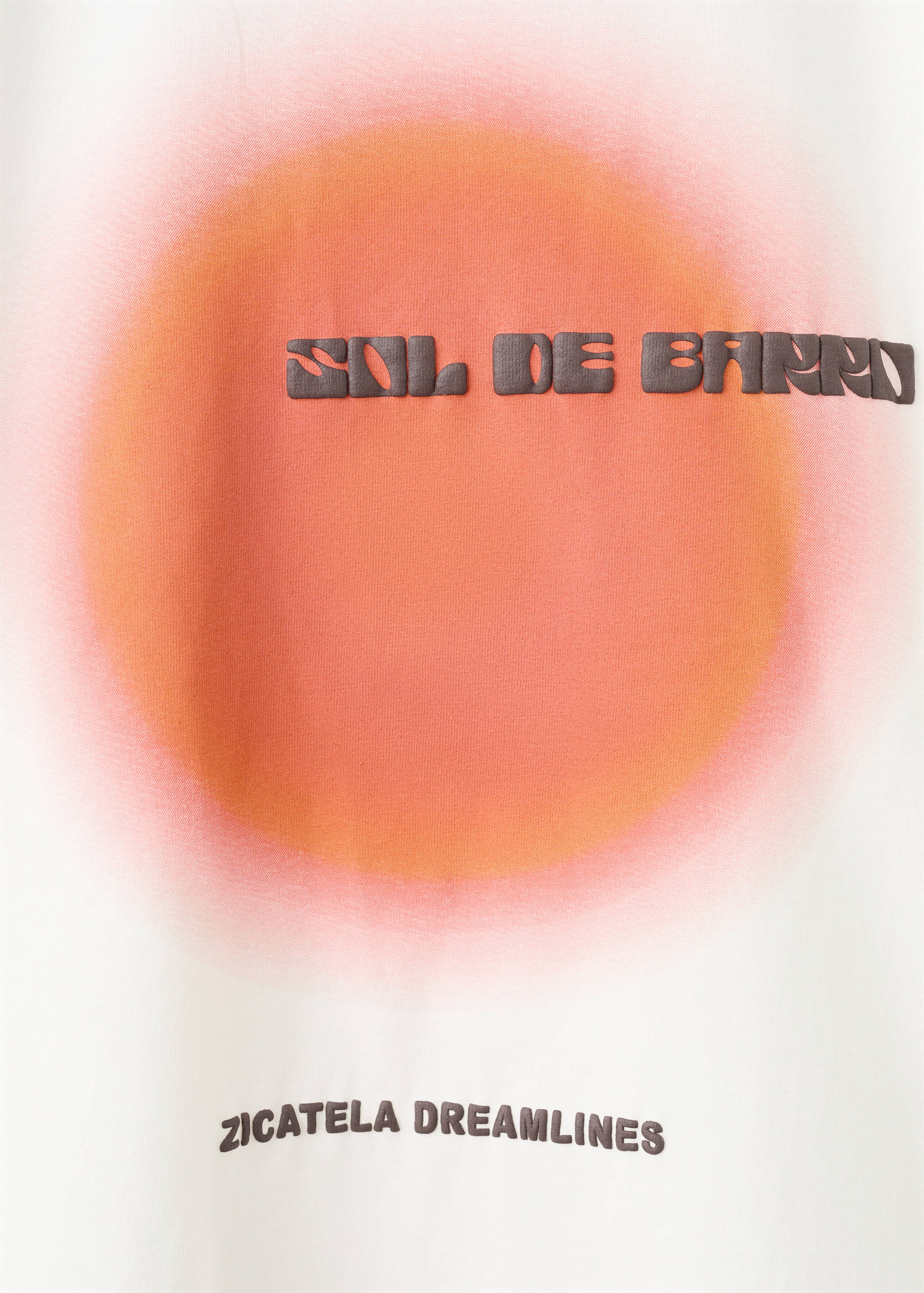 Printed cotton-blend T-shirt - Details of the article 0