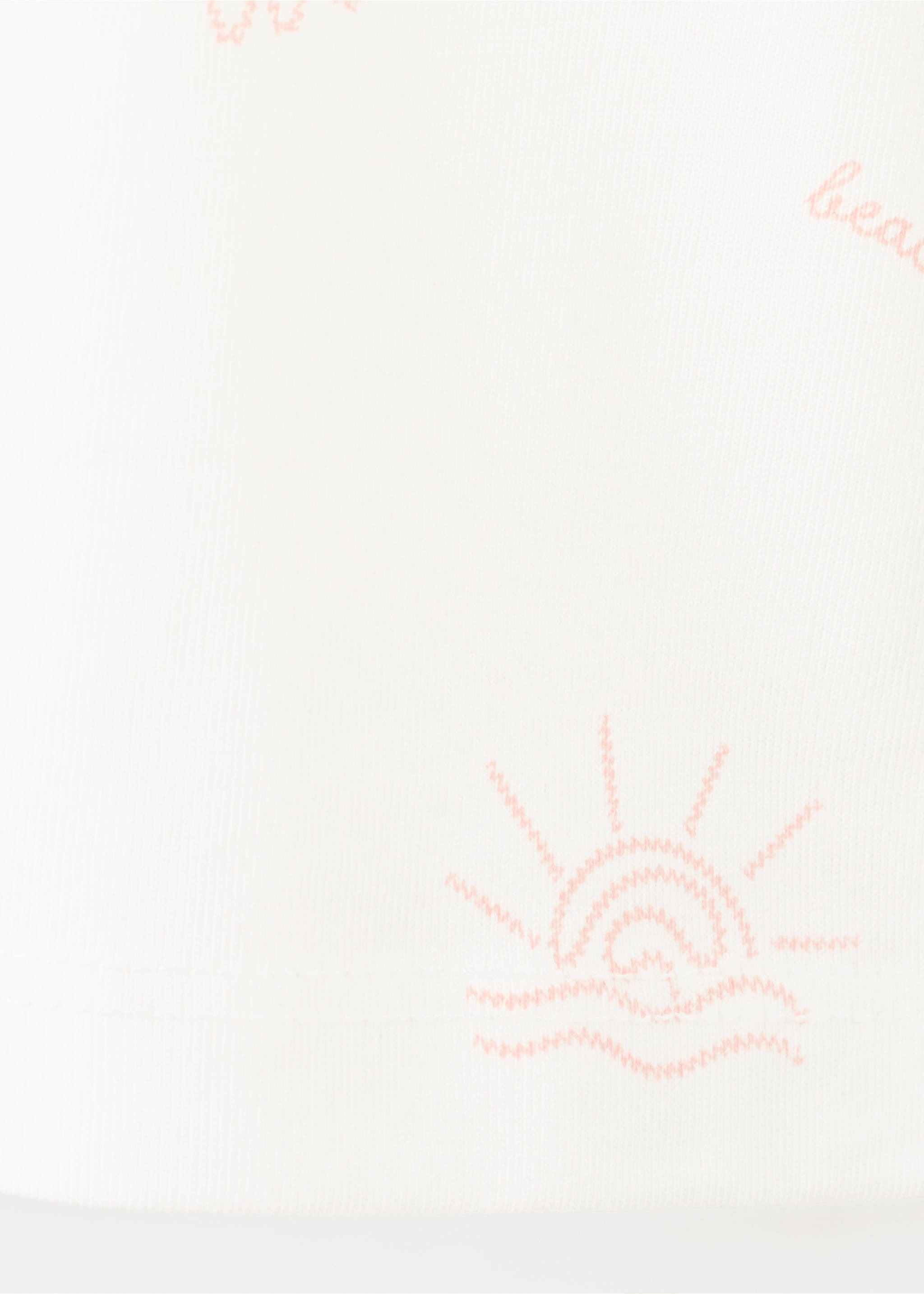 Camiseta detalles estampados - Detalle del artículo 8, Blanco roto. Ref: 27006360-00.