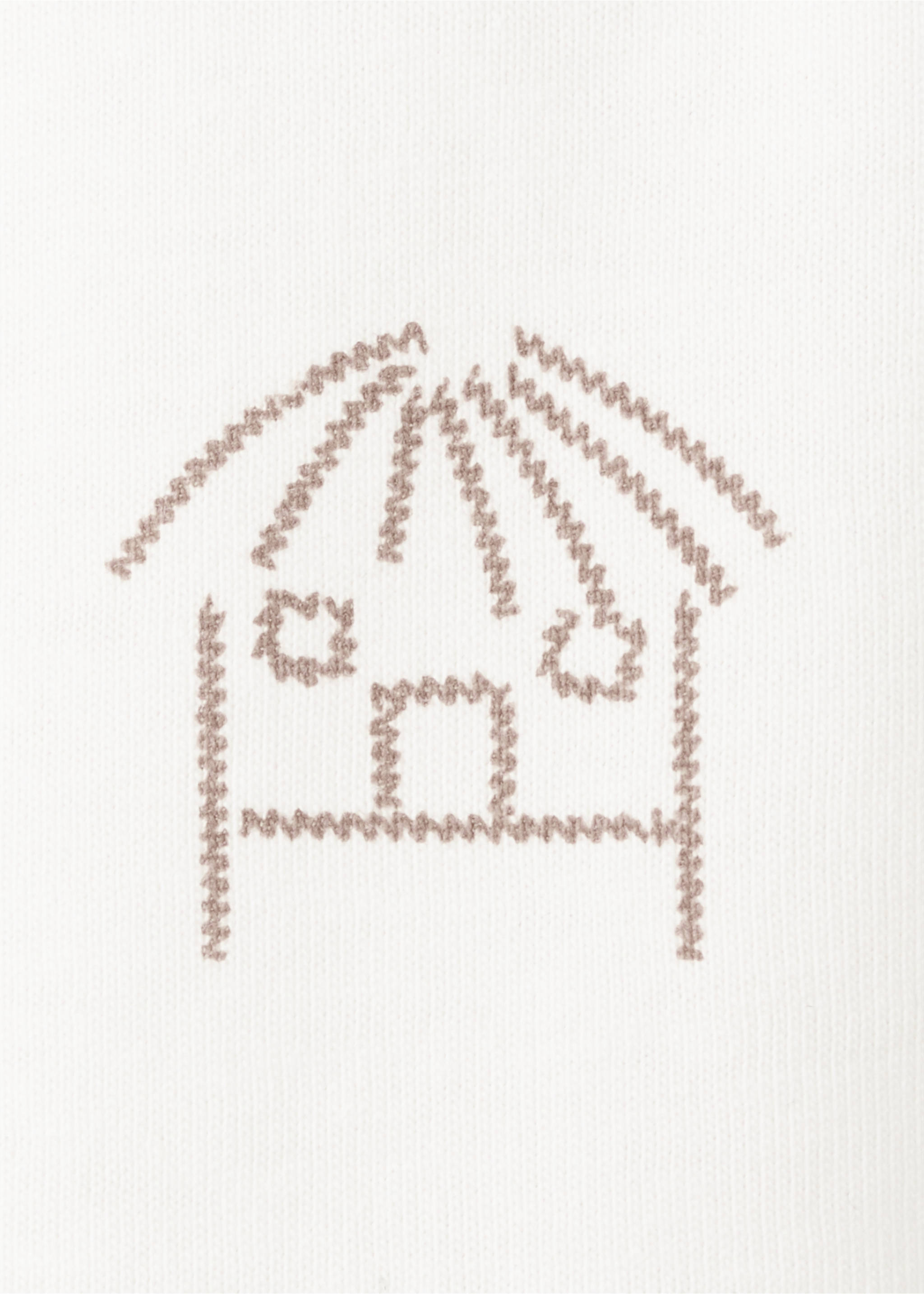 Camiseta detalles estampados - Detalle del artículo 0, Blanco roto. Ref: 27006360-00.