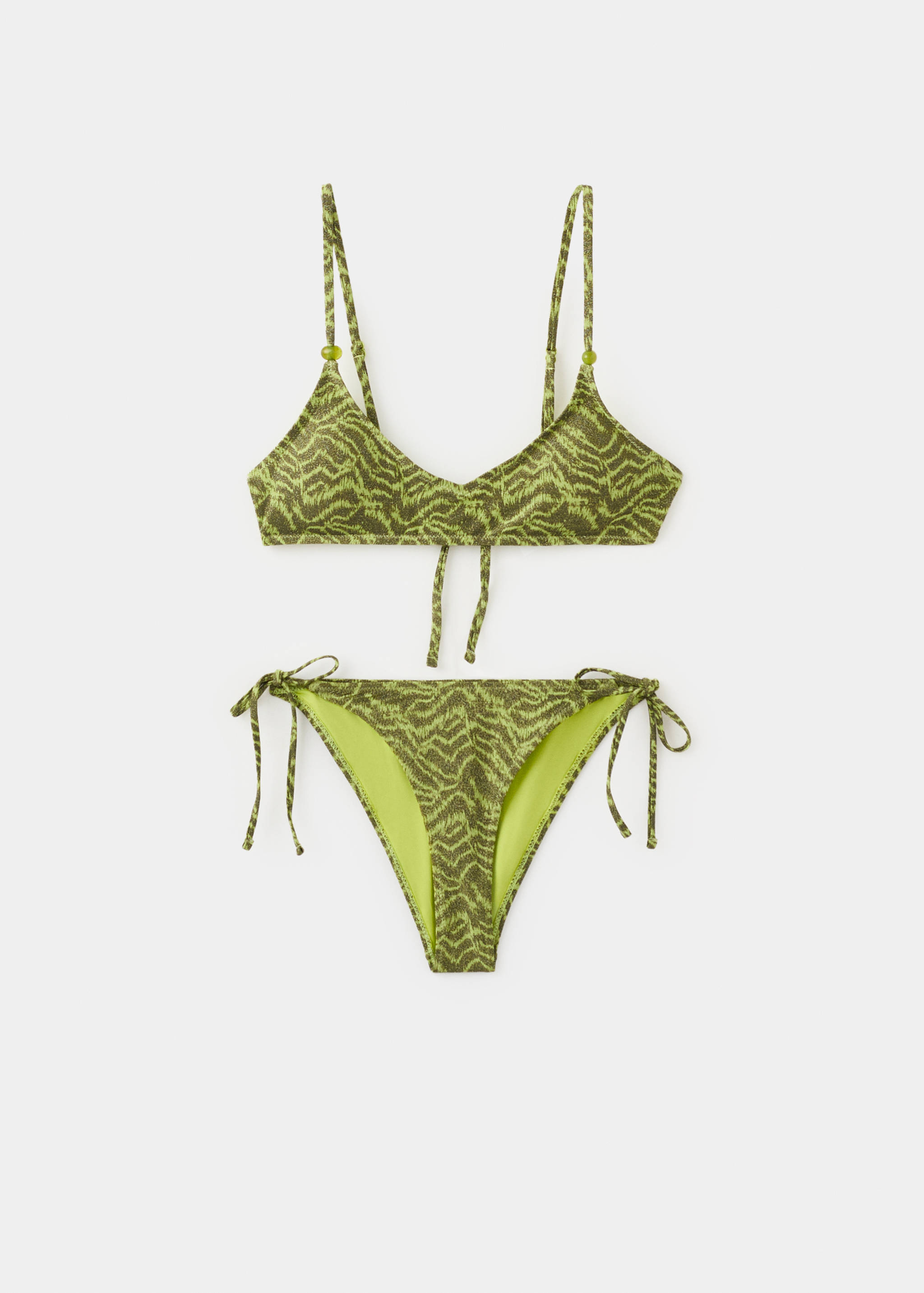 Bikini cebra braguita media - Artículo sin modelo