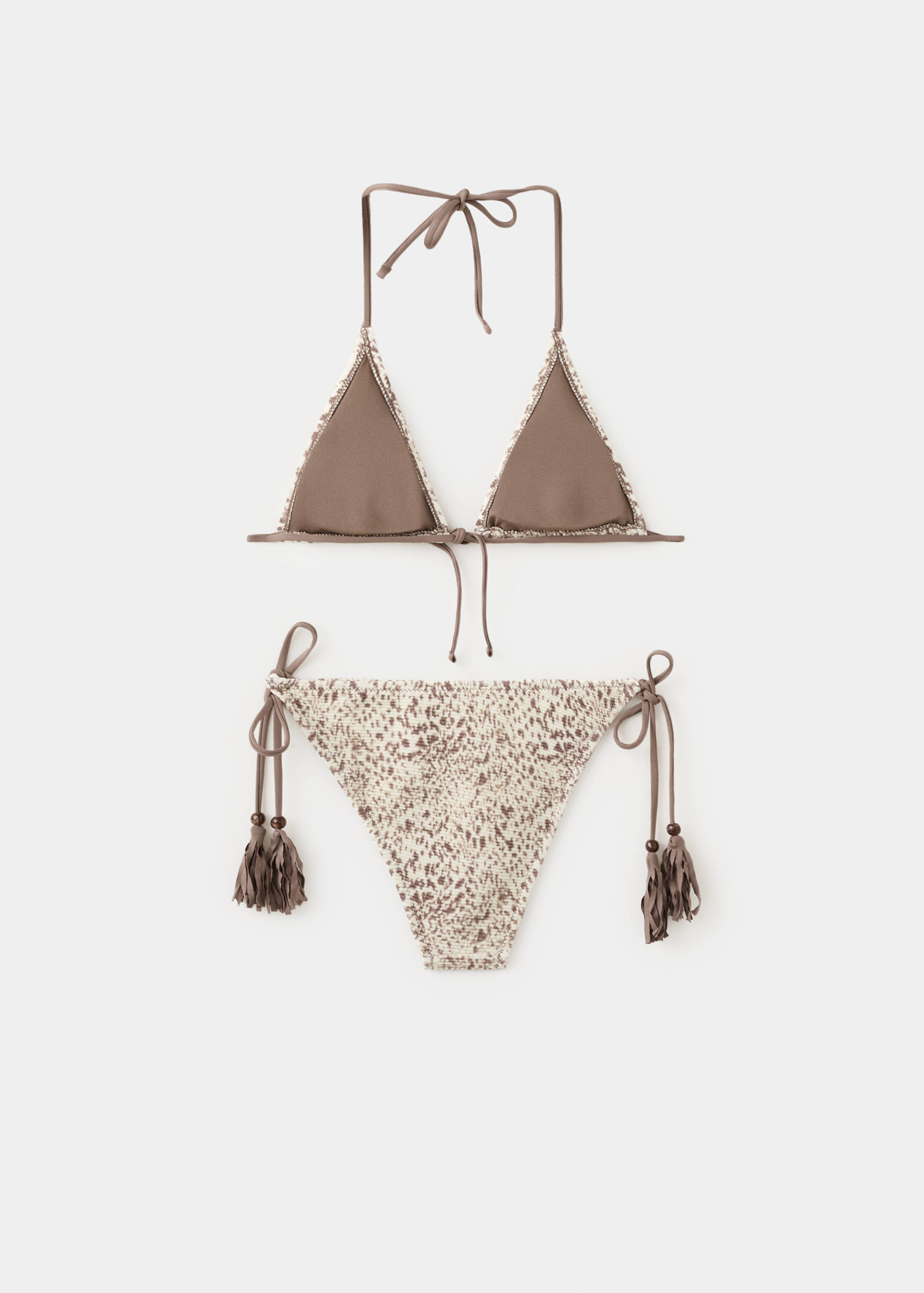 Bikini estampado braguita media - Reverso del artículo