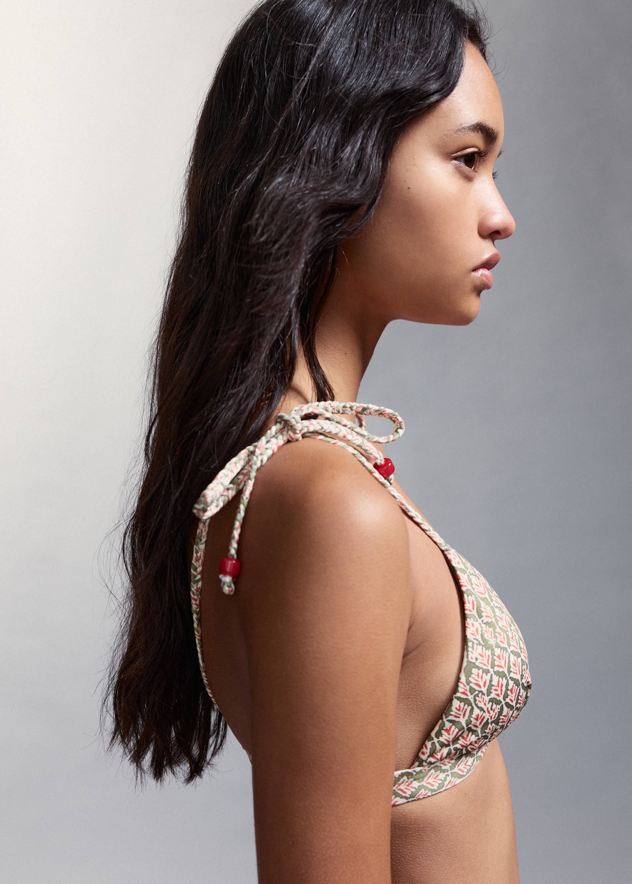 Бикини с принтом и классическими плавками - Деталь изделия 6