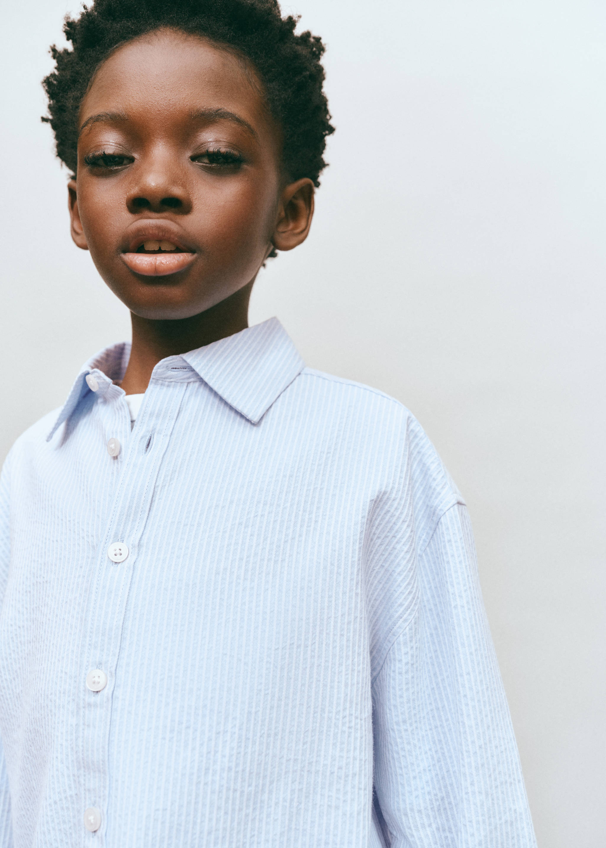 قميص قطني 100٪ مخطط - رؤية عامة