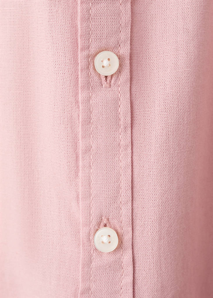 Linen-cotton blend shirt - Kids | MANGO USA