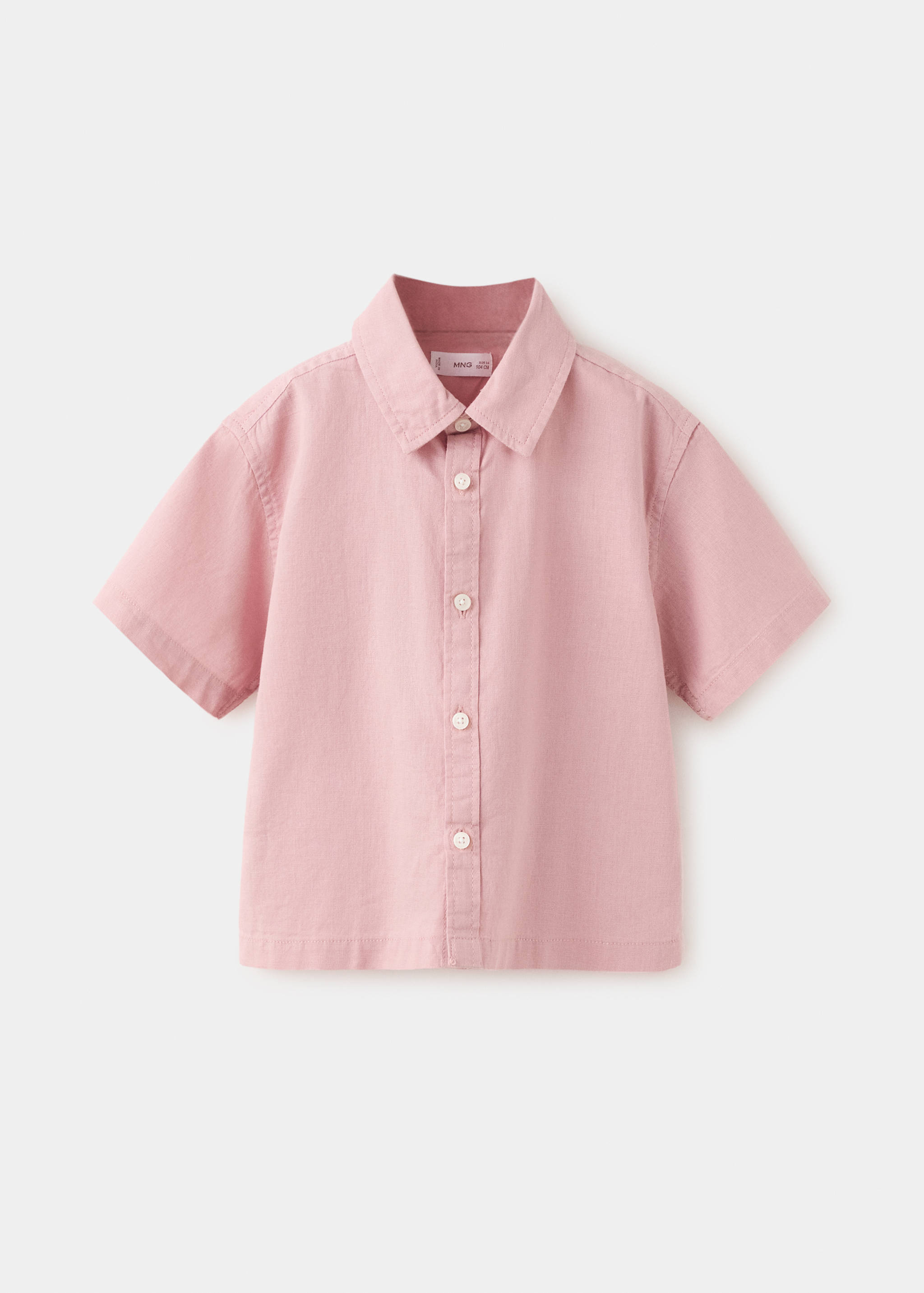 Camisa mezcla lino algodón - Artículo sin modelo