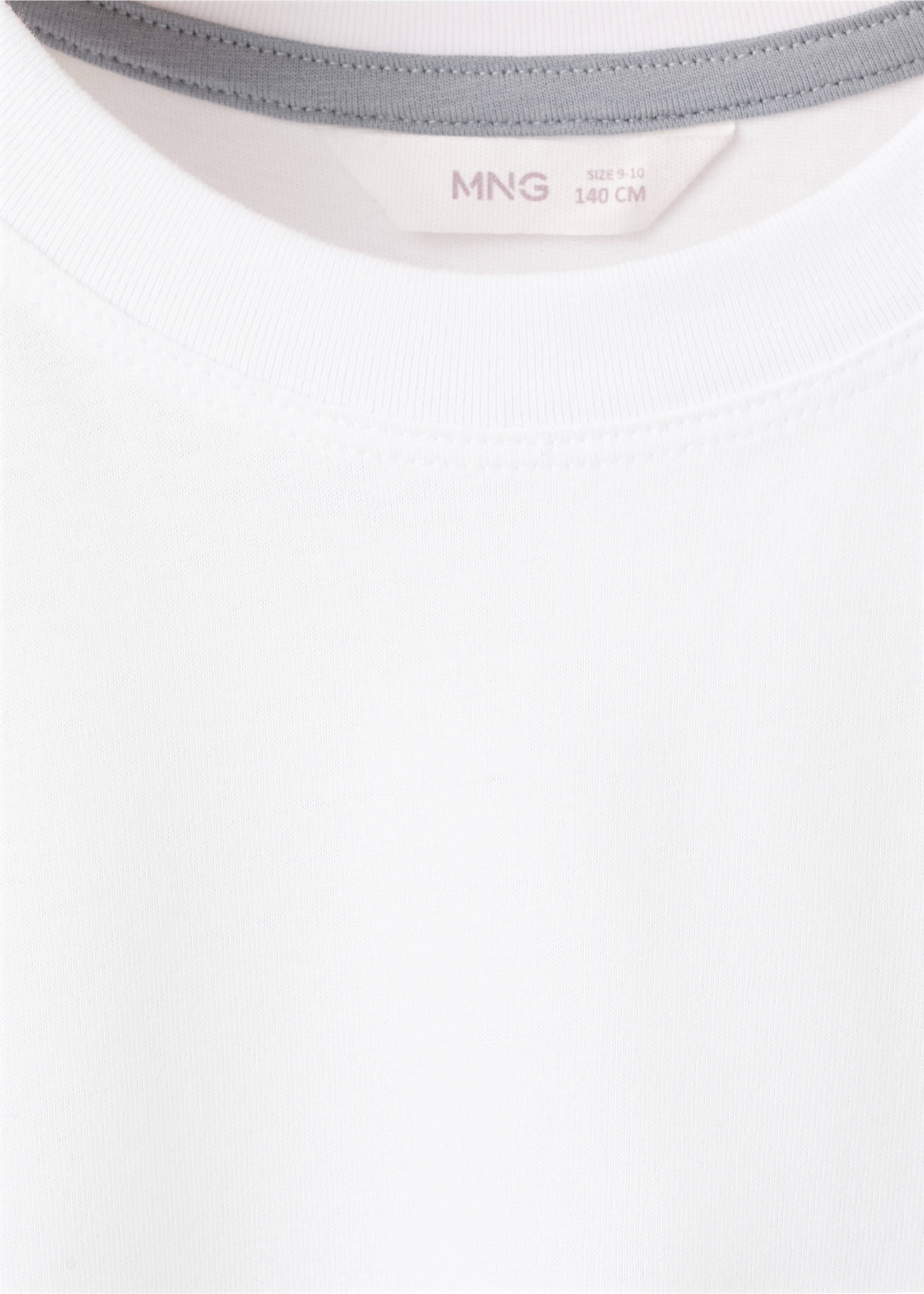 Camiseta algodón estampada - Detalle del artículo 8, Blanco. Ref: 27006733-00.