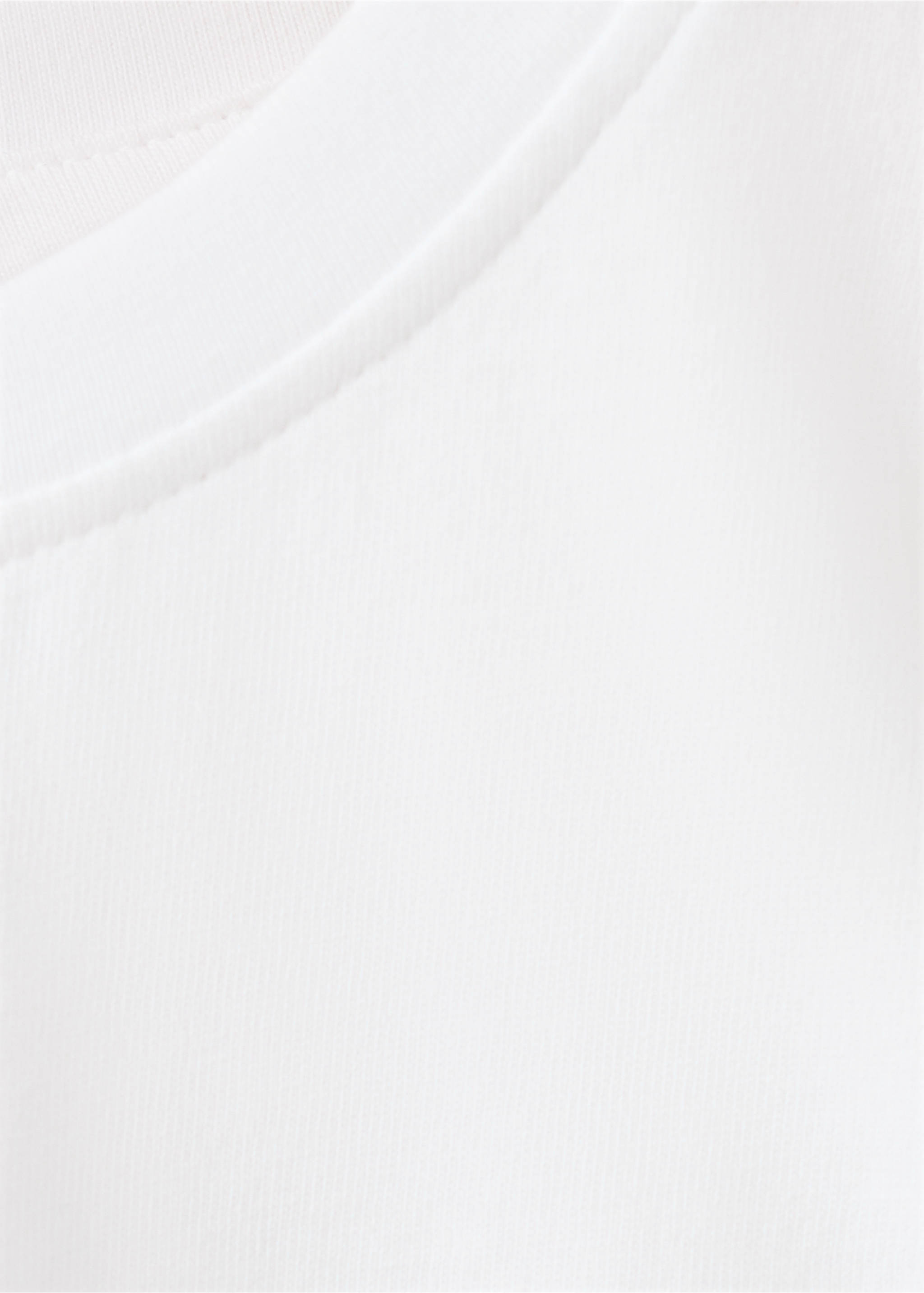 Camiseta algodón bolsillo estampado - Detalle del artículo 0, Blanco. Ref: 27006736-00.