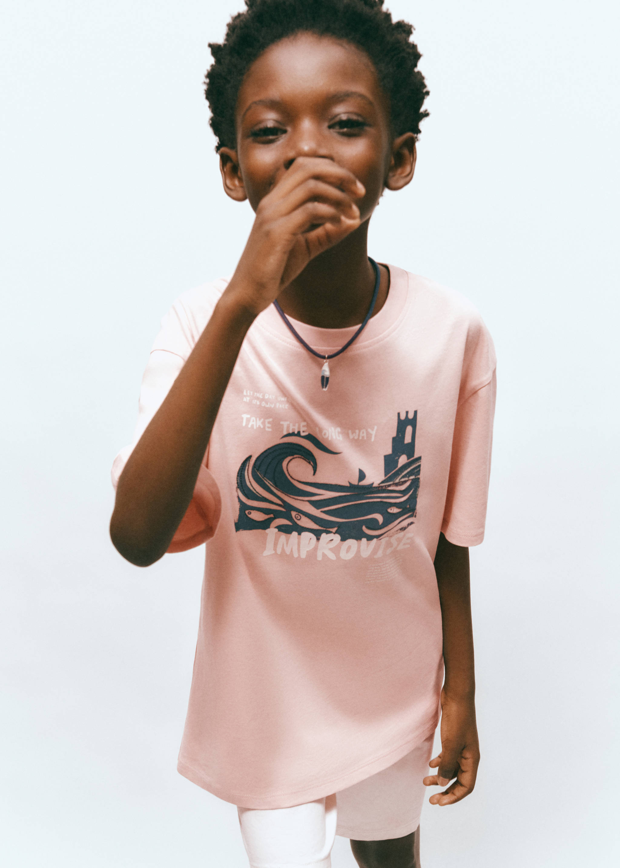 Camiseta algodón estampada - Detalle del artículo 1