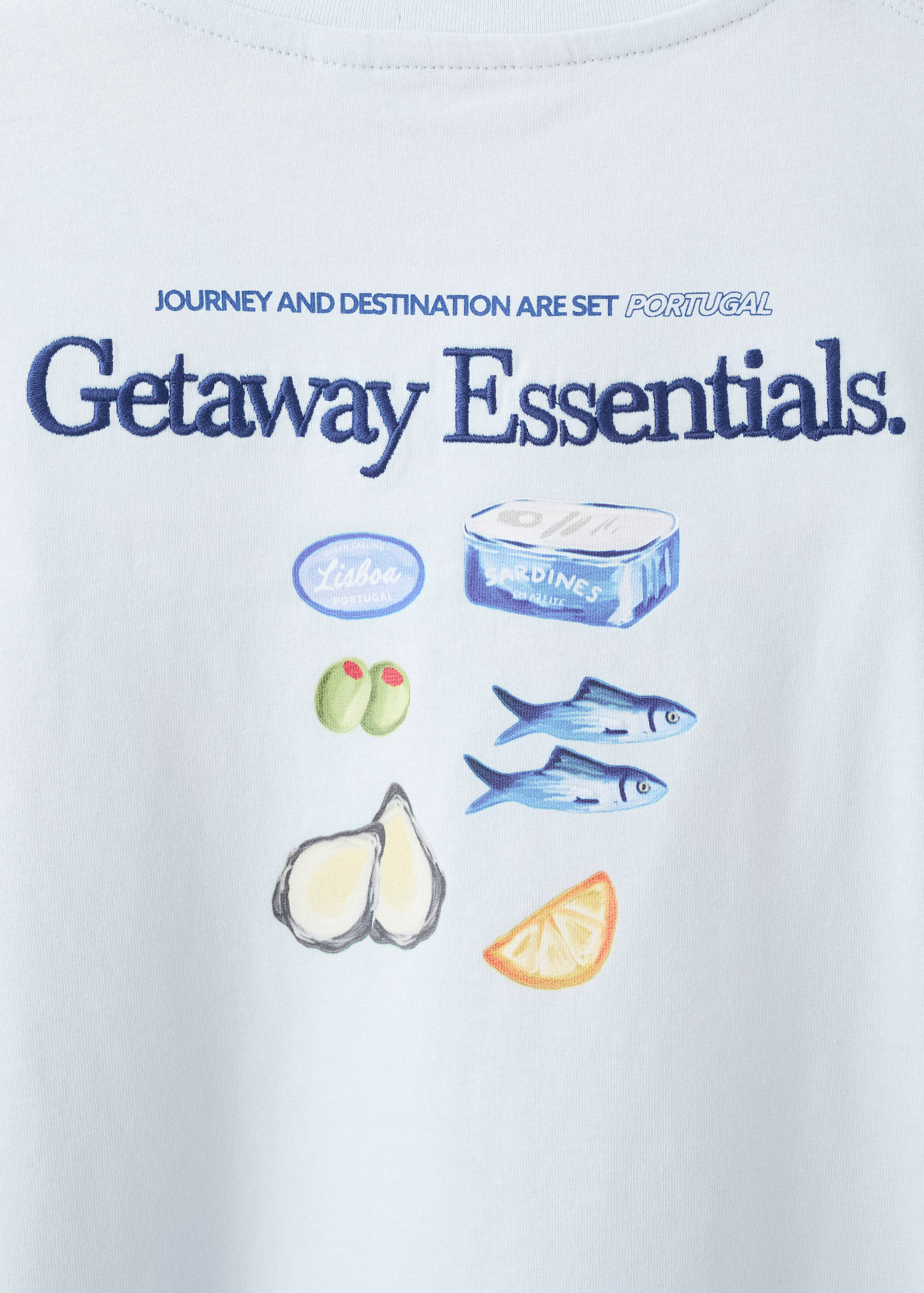 Camiseta algodón estampada - Detalle del artículo 0