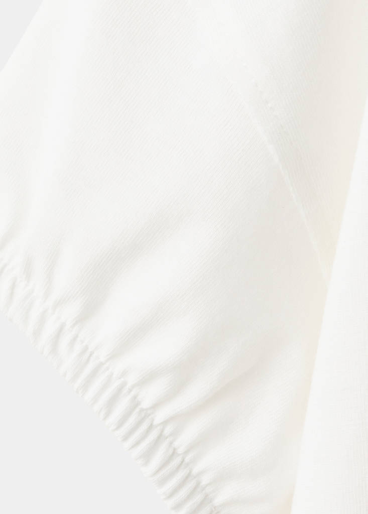 Printed cotton-blend t-shirt — Off White