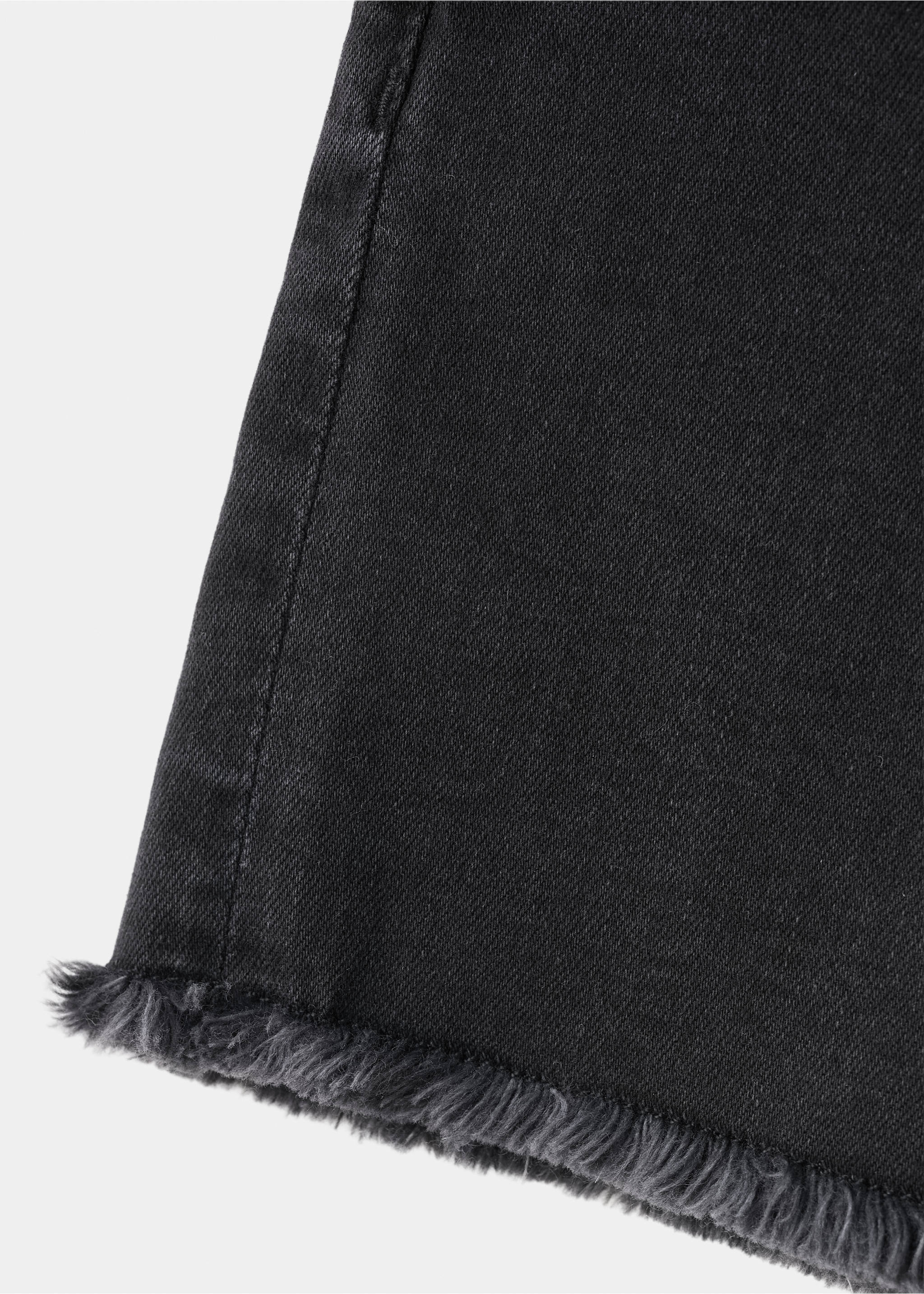 Short en jean à clous - Détail de l'article 8, Black denim. Ref: 27006743-00.