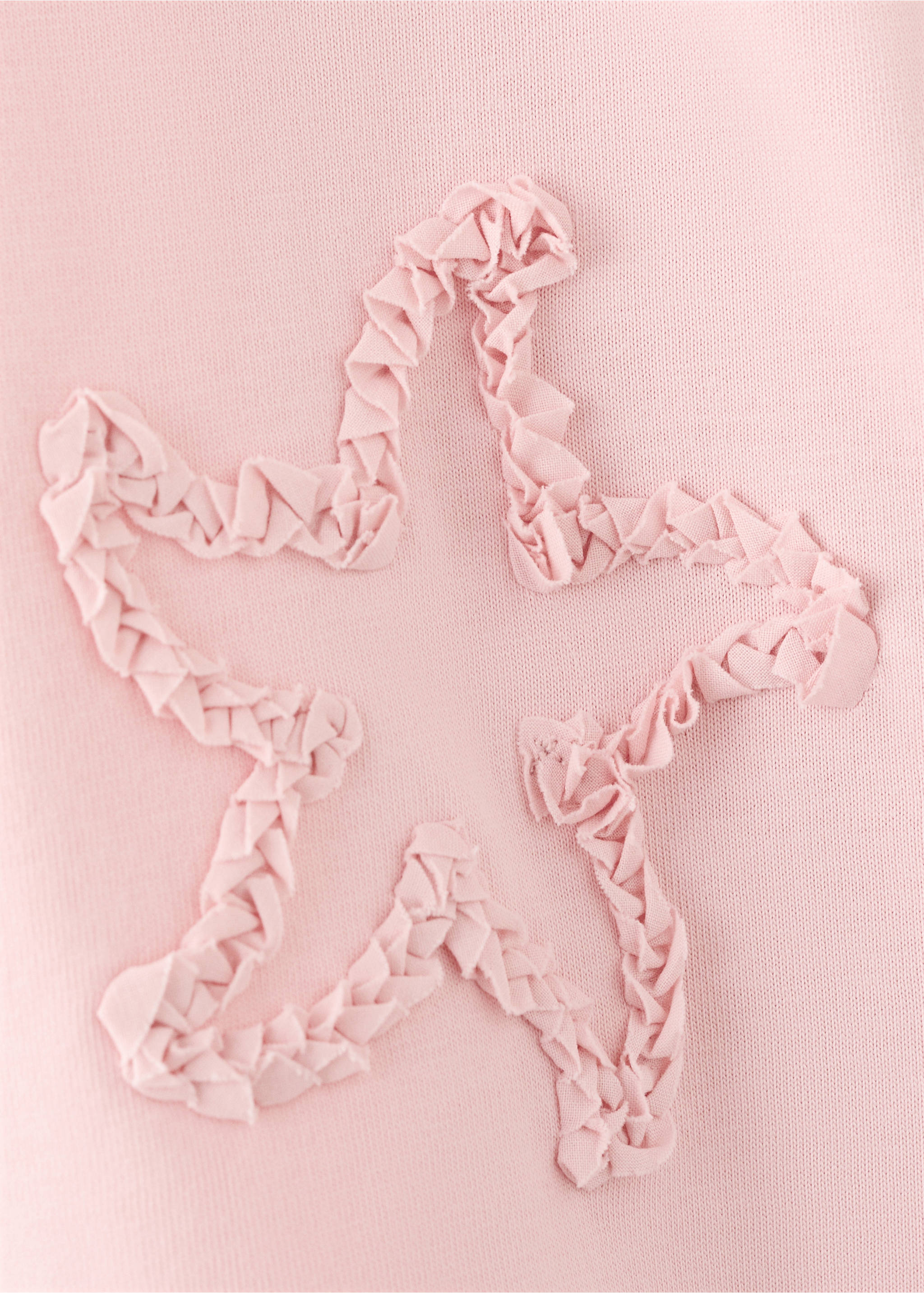 T-shirt coton étoiles - Détail de l'article 0, Rose. Ref: 27006751-00.