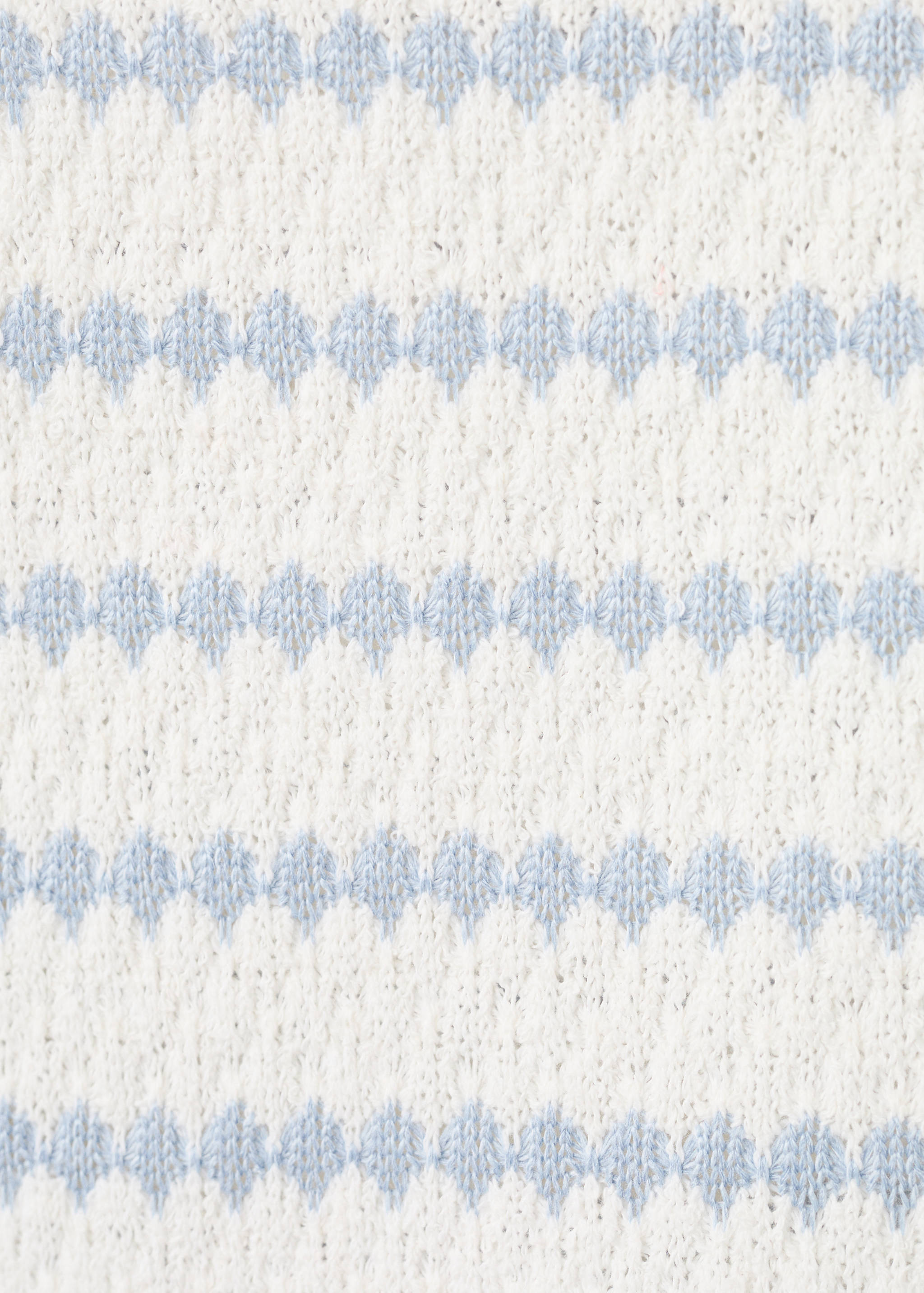 Striped crochet top - Details of the article 0