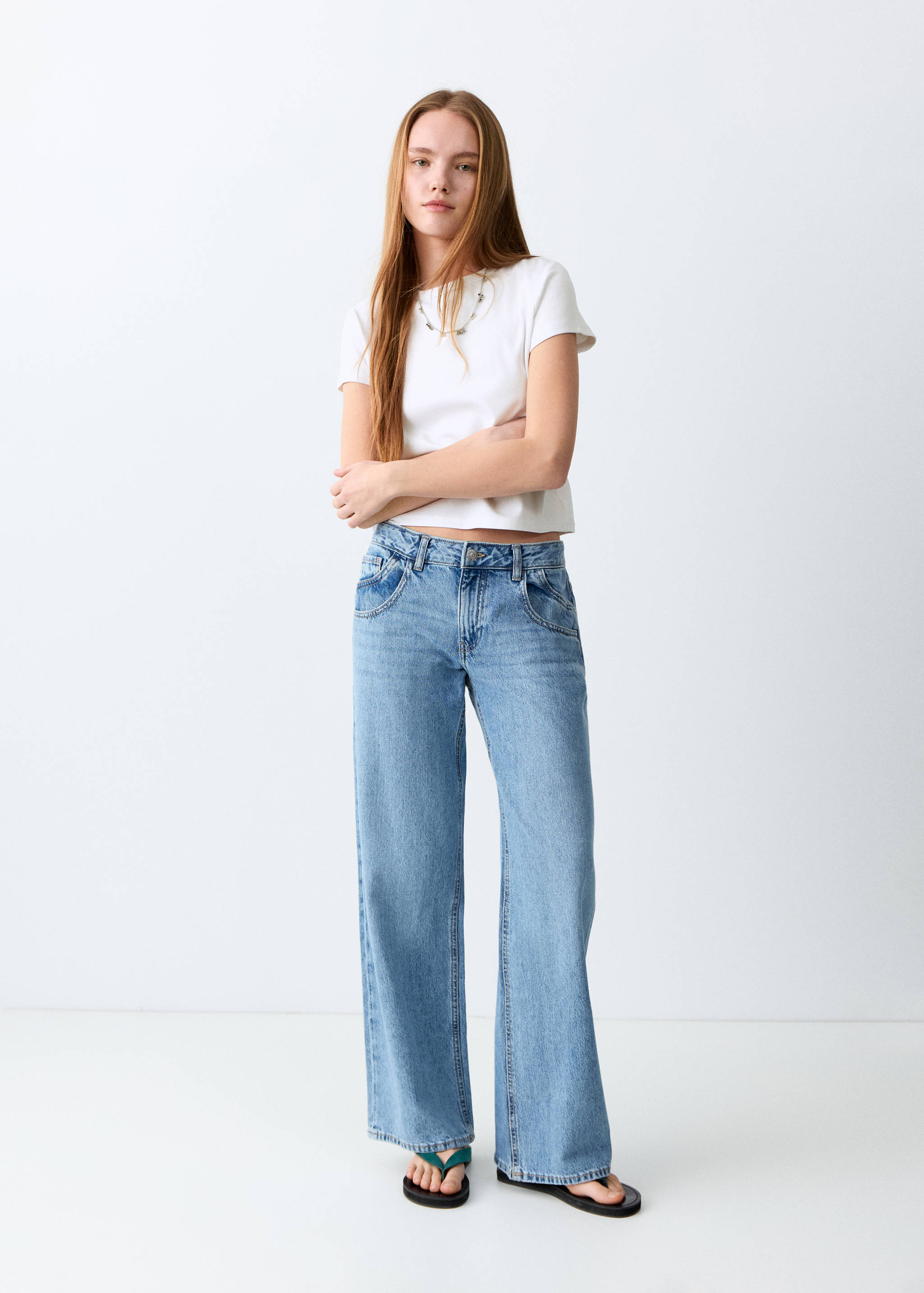 T-shirt basique en coton - Plan général