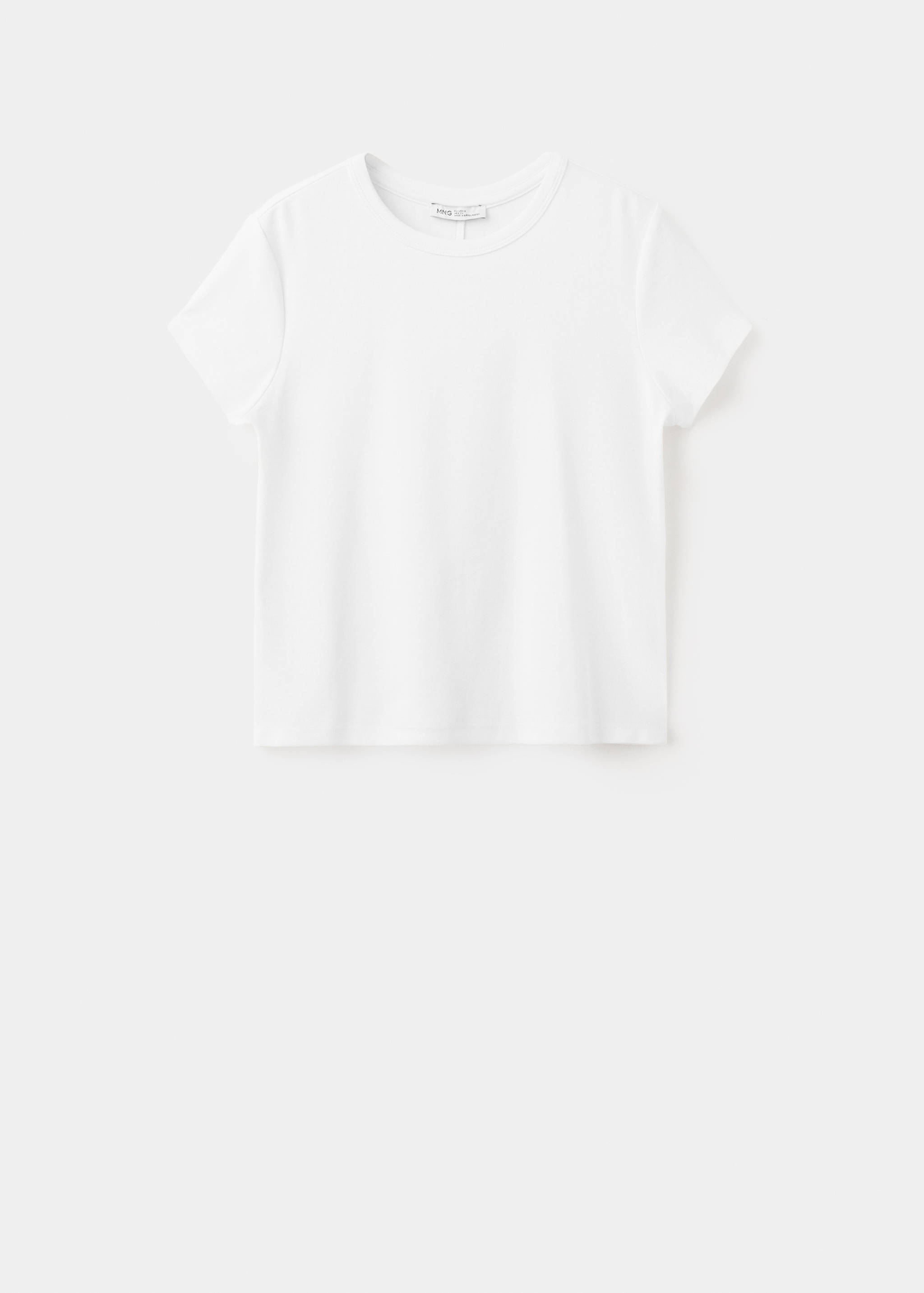 Повседневная хлопковая футболка - Изделие без модели