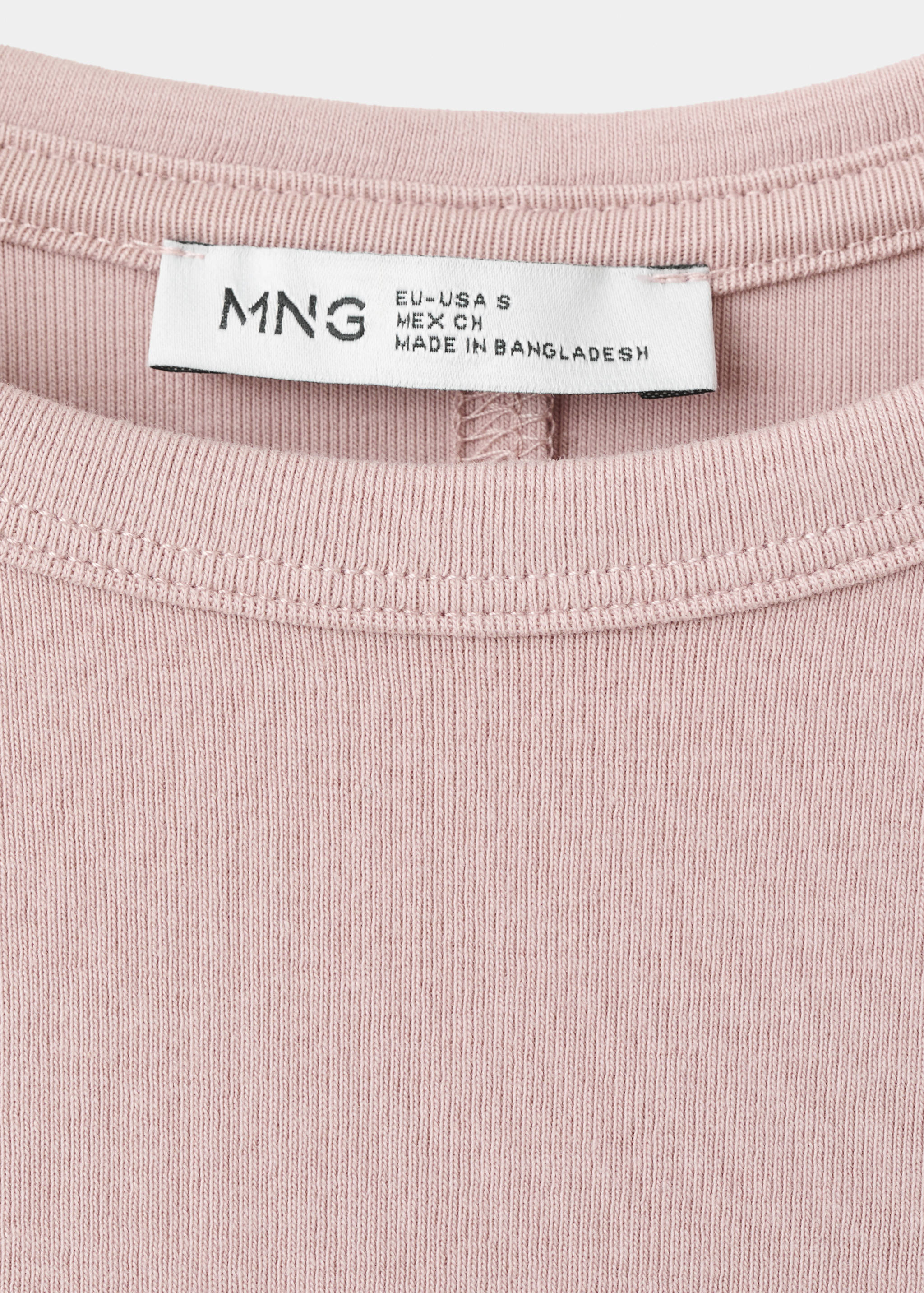 Samarreta bàsica barreja cotó - Detall de l'article 8