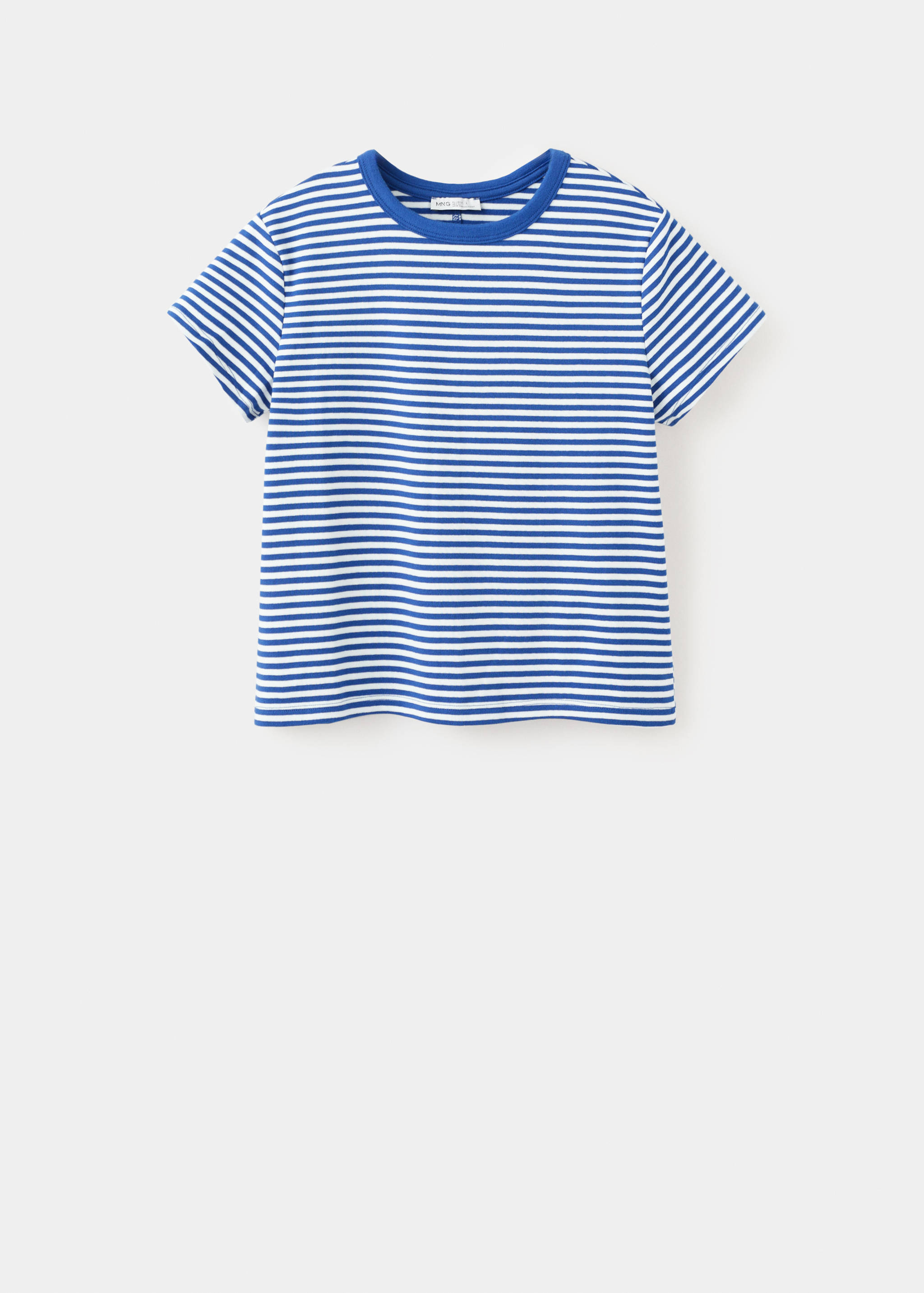 Striped cotton T-shirt - Article without model