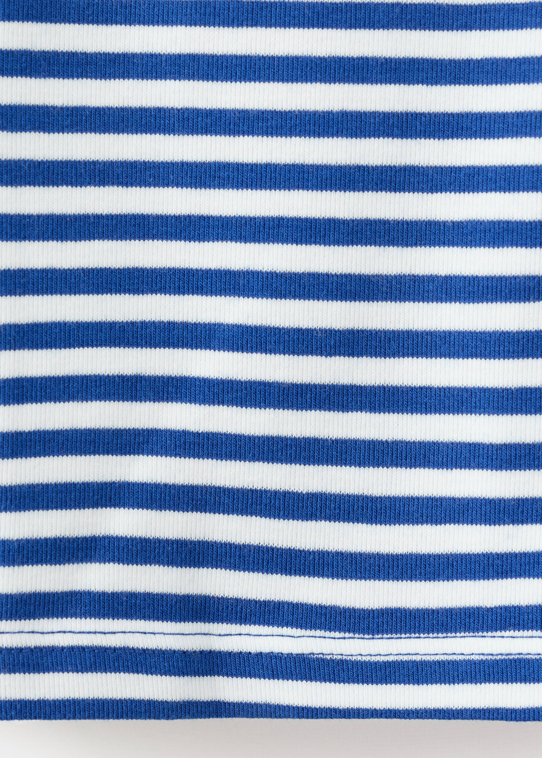 Striped cotton T-shirt - Details of the article 0