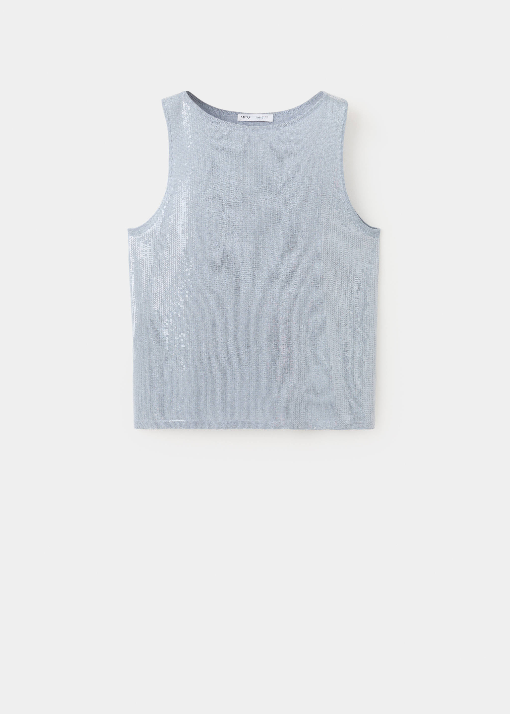 Top maille paillettes - Article sans modèle