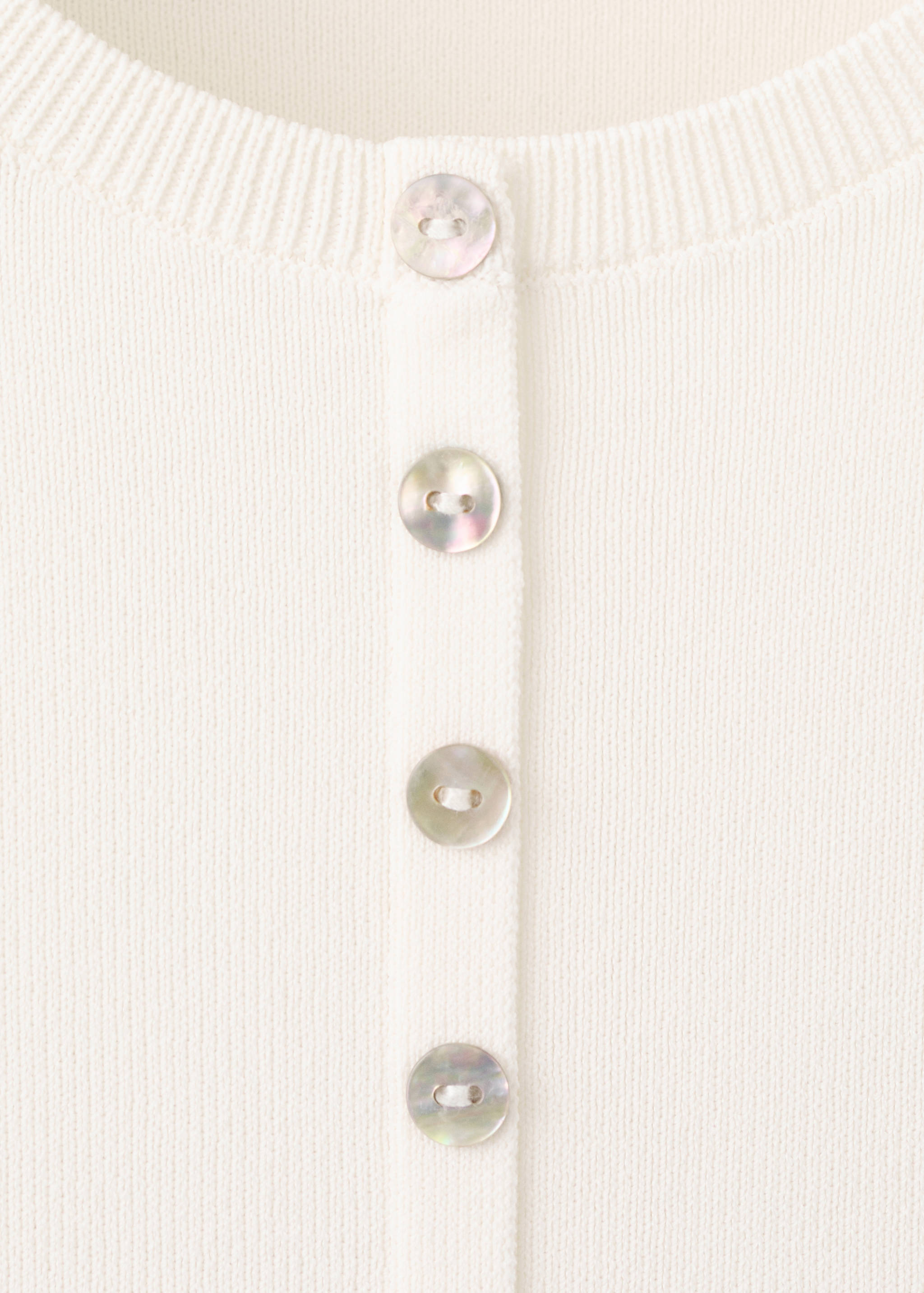 Buttons detail knit sweater - Details of the article 8