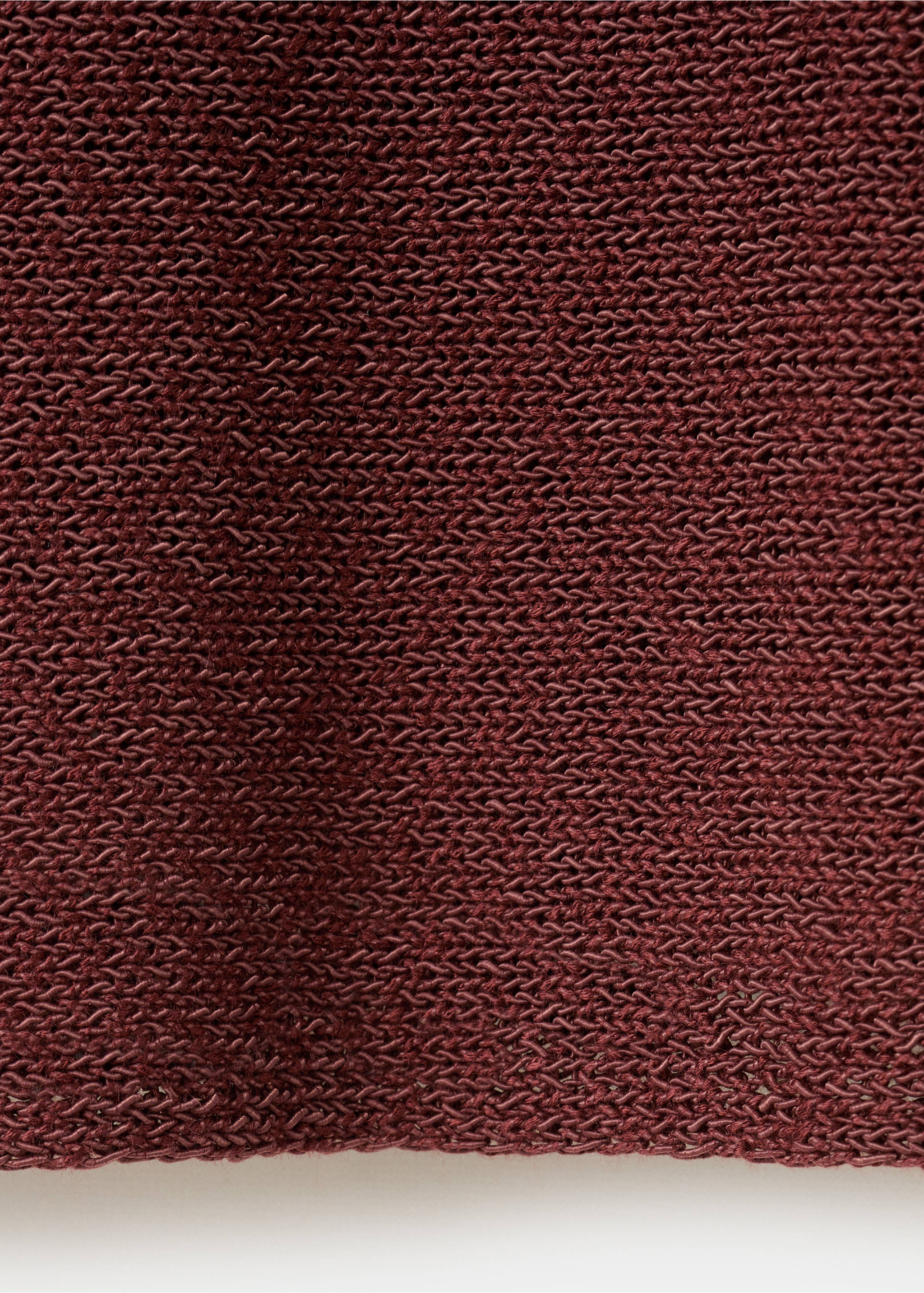 تيشيرت محبوك بأكمام قصيرة - تفاصيل المنتج 0, برتقالي محروق. Ref: 27007151-00.