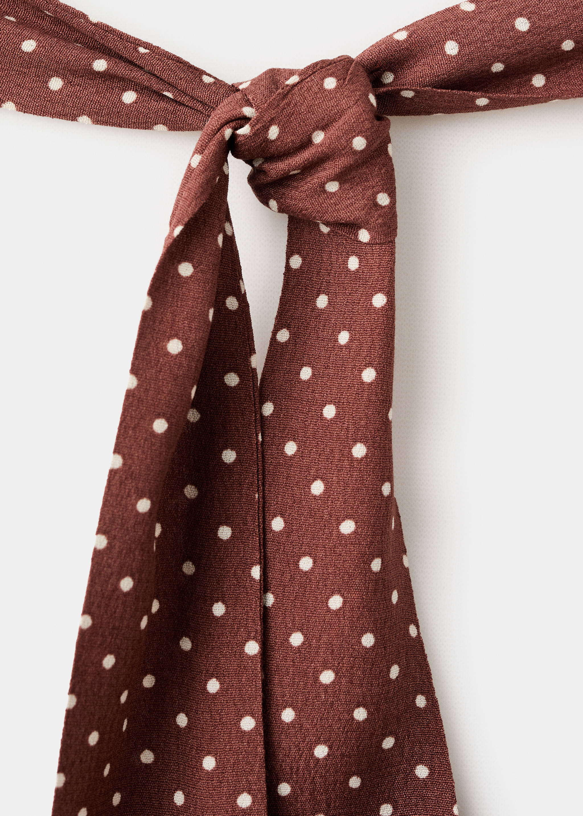 Robe à pois évasée - Détail de l'article 8