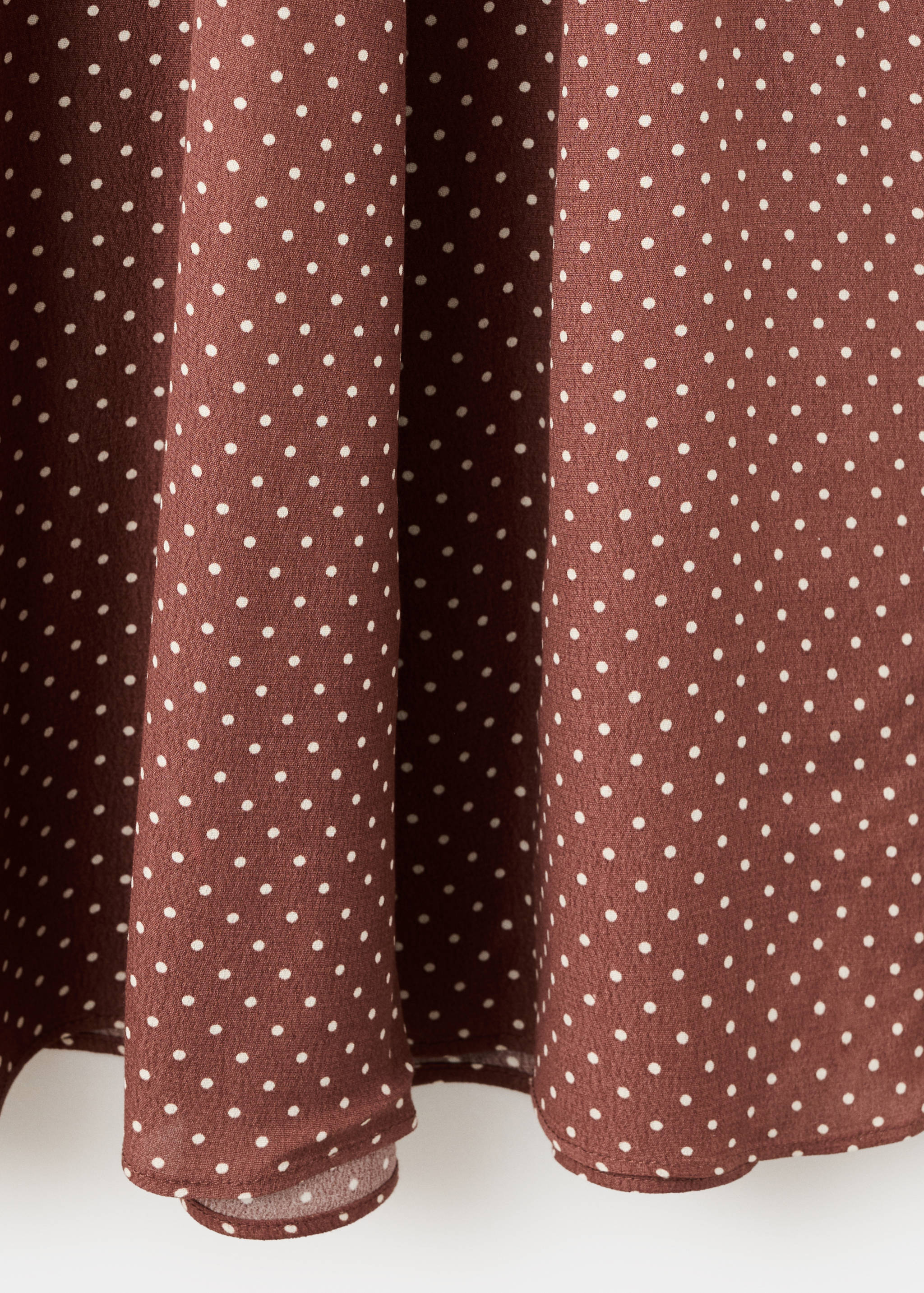 Robe à pois évasée - Détail de l'article 0